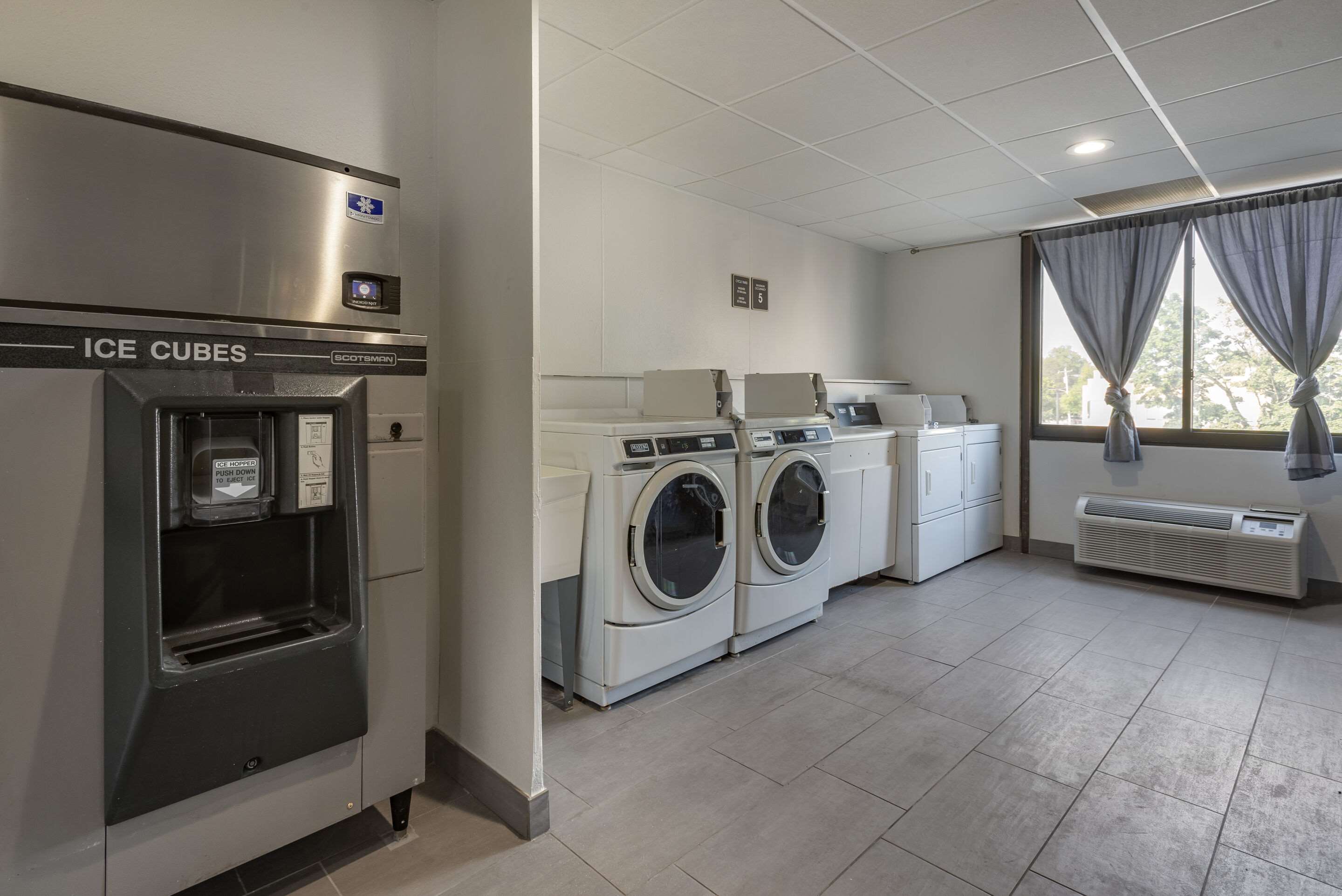 Guest laundry facilities