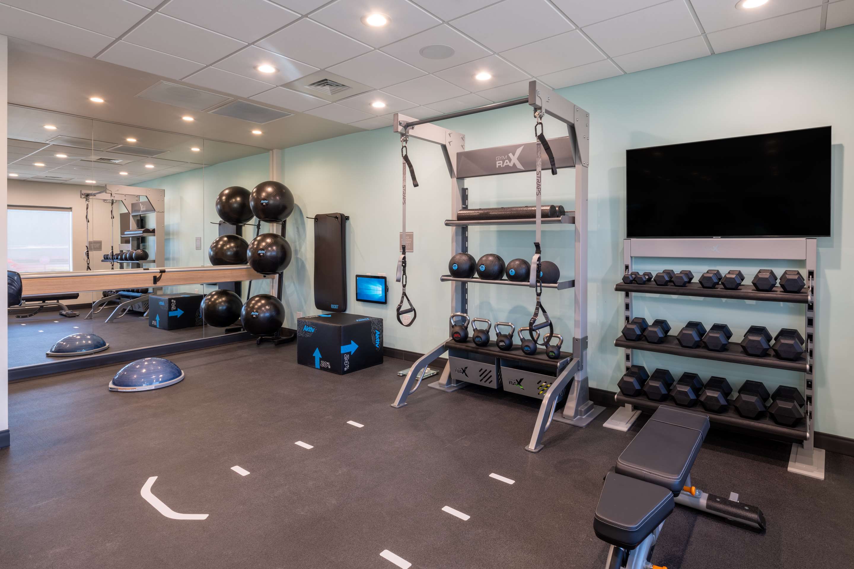 Health club fitness center gym
