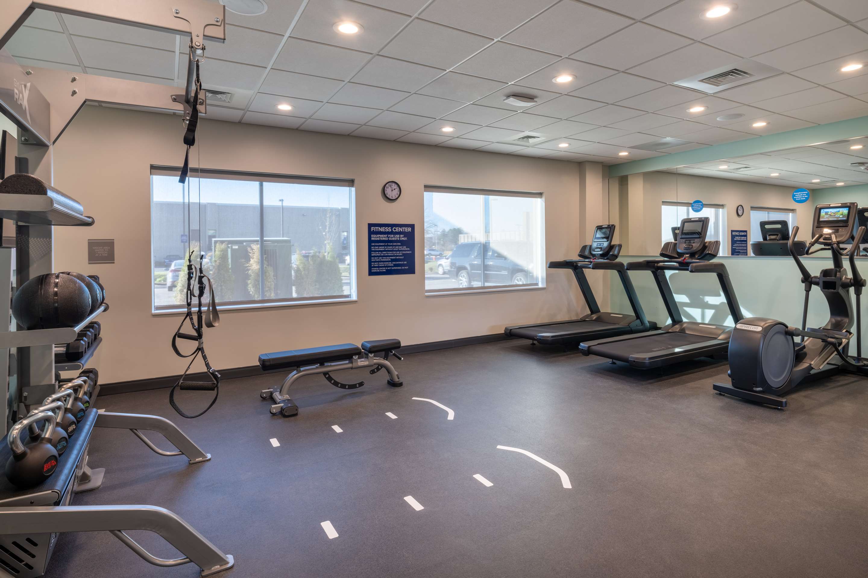 Health club fitness center gym