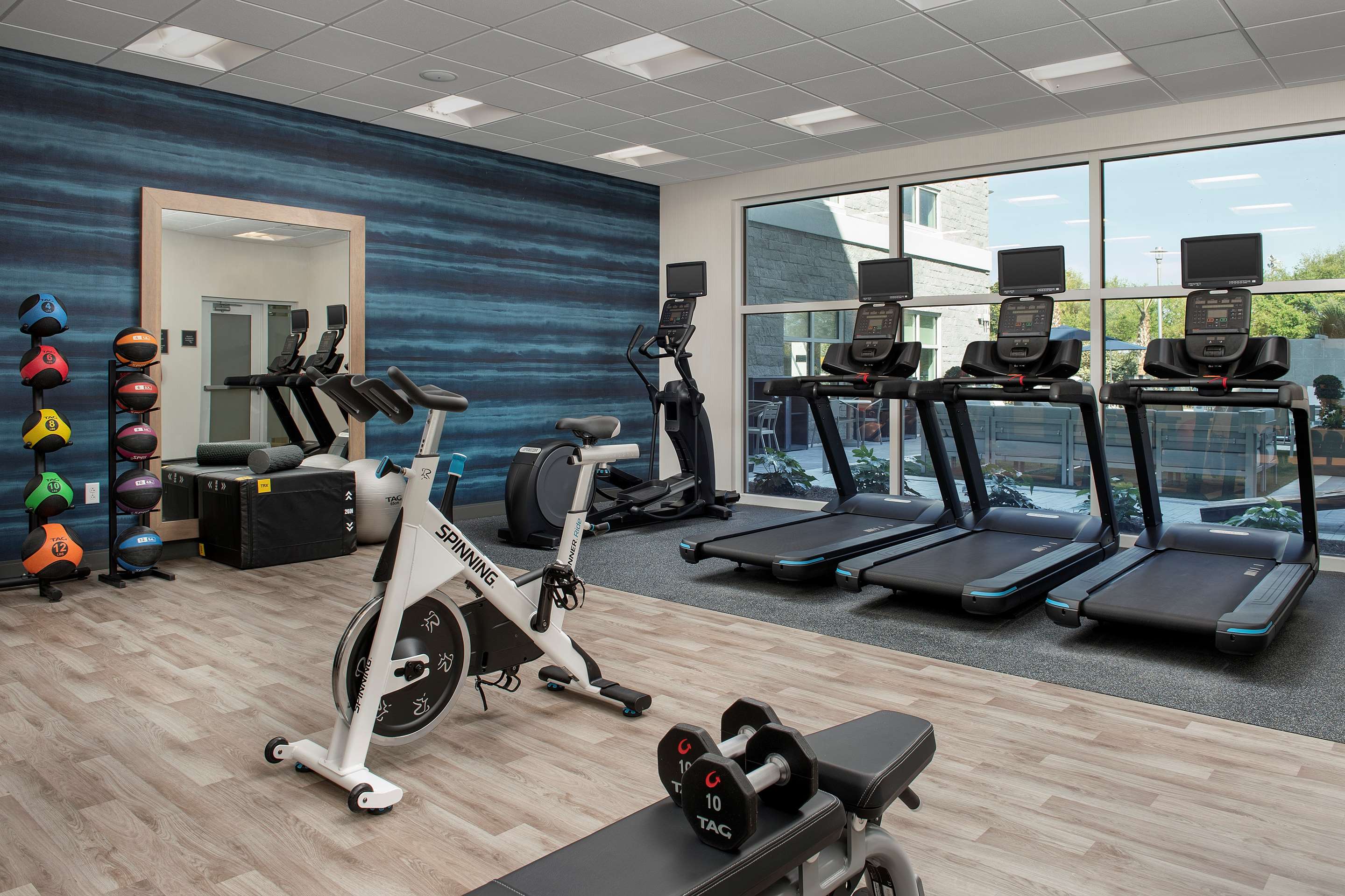 Health club fitness center gym