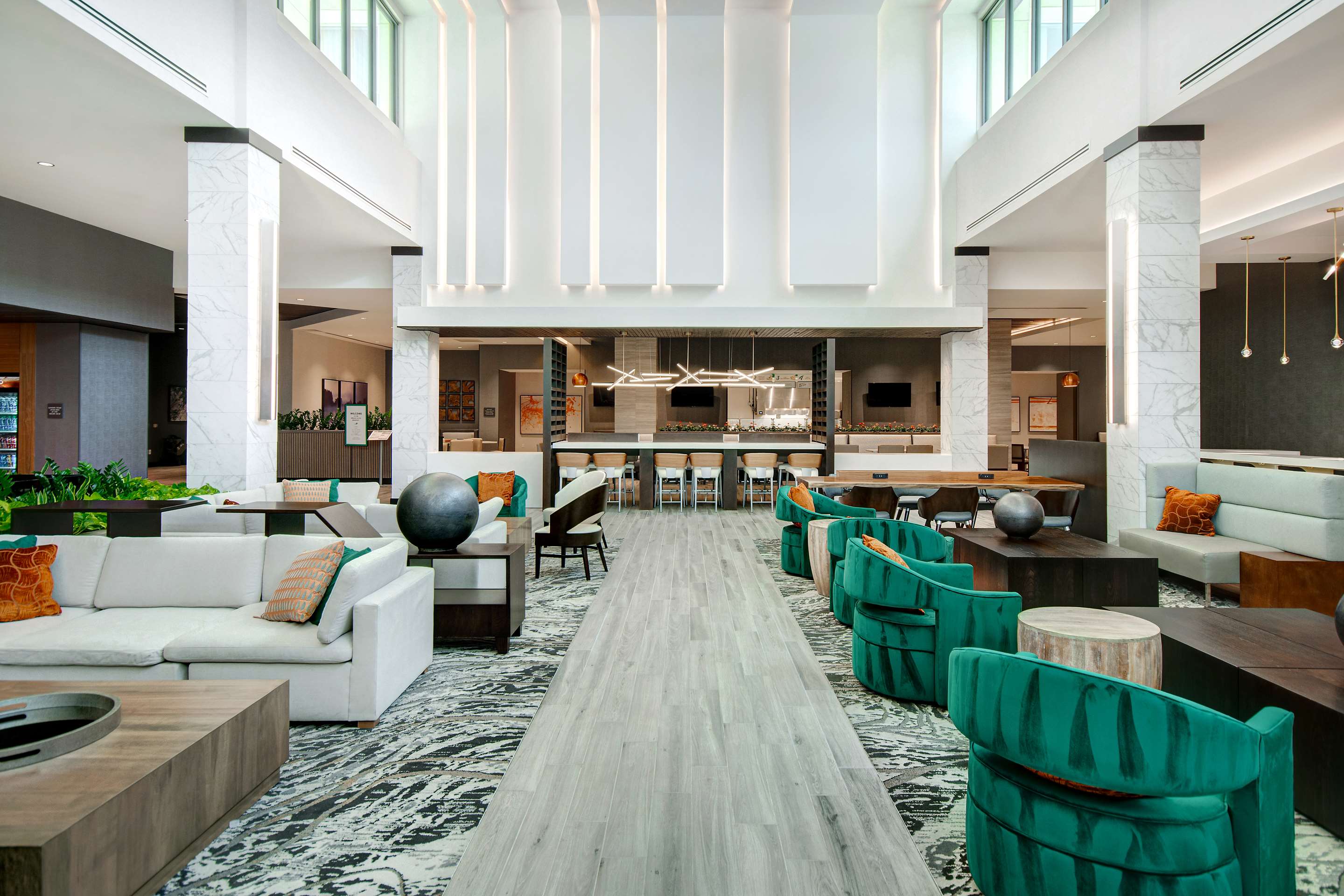 Lobby | Embassy Suites By Hilton Alpharetta Halcyon