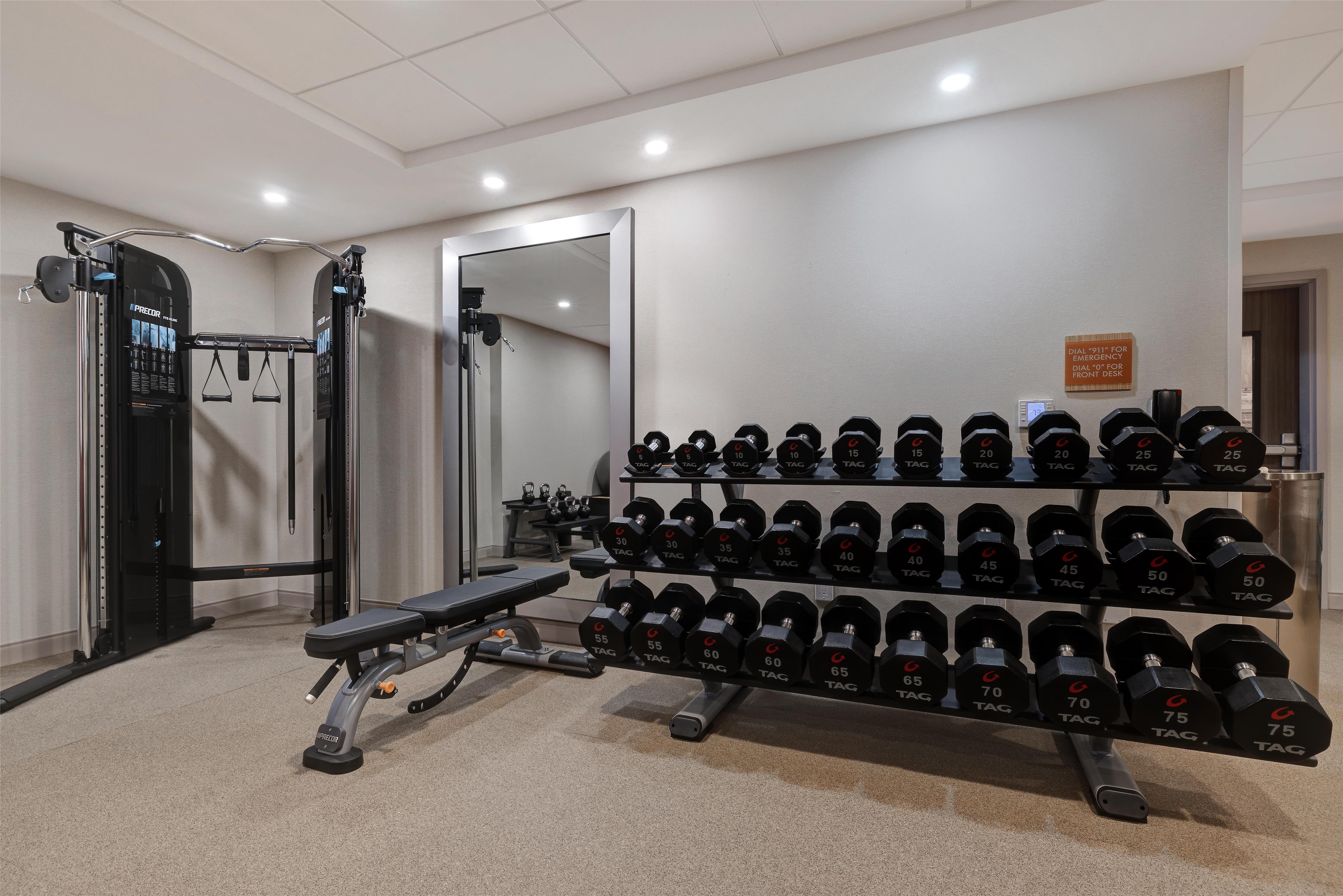 Health club fitness center gym