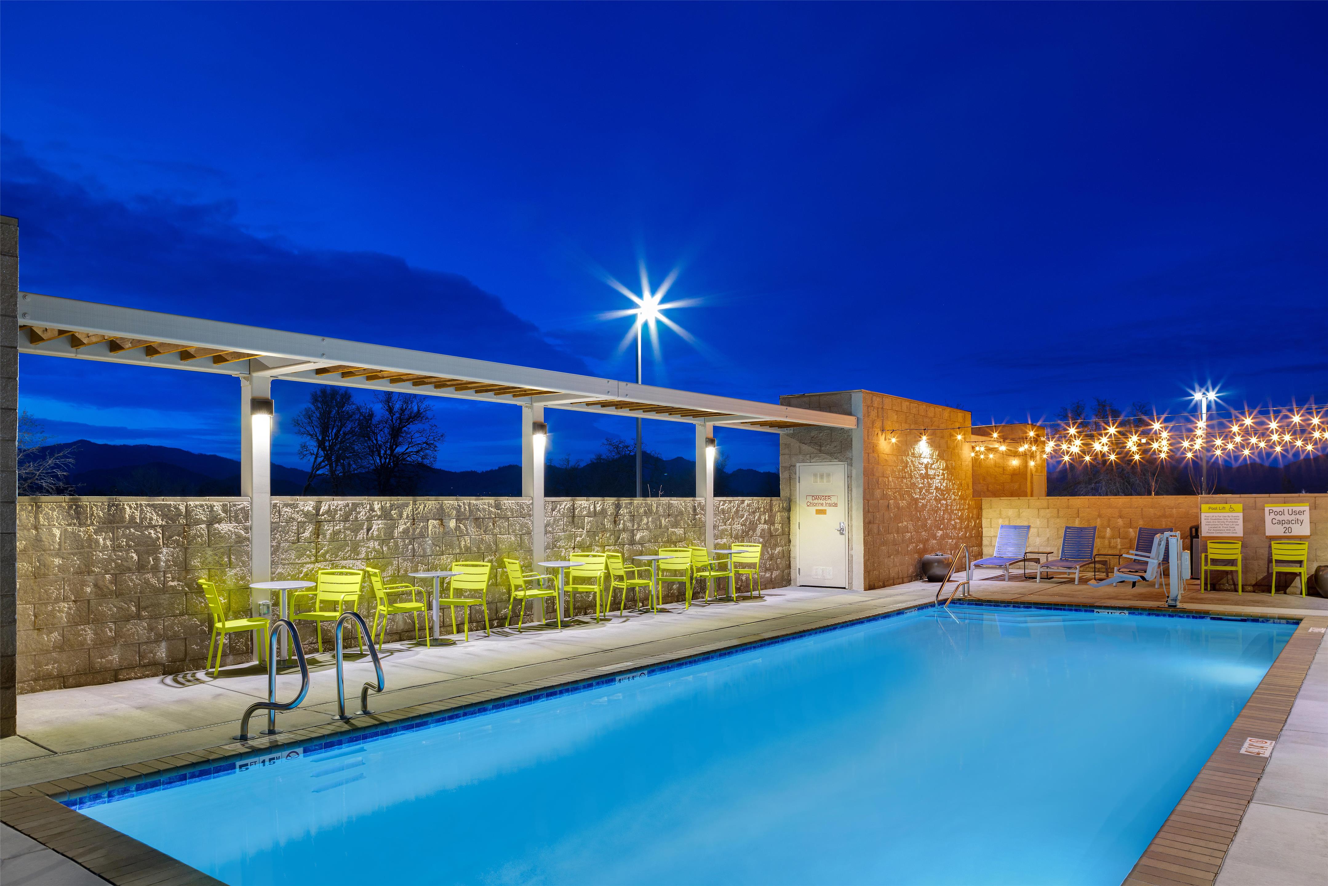 Pool | Home2 Suites By Hilton Redding