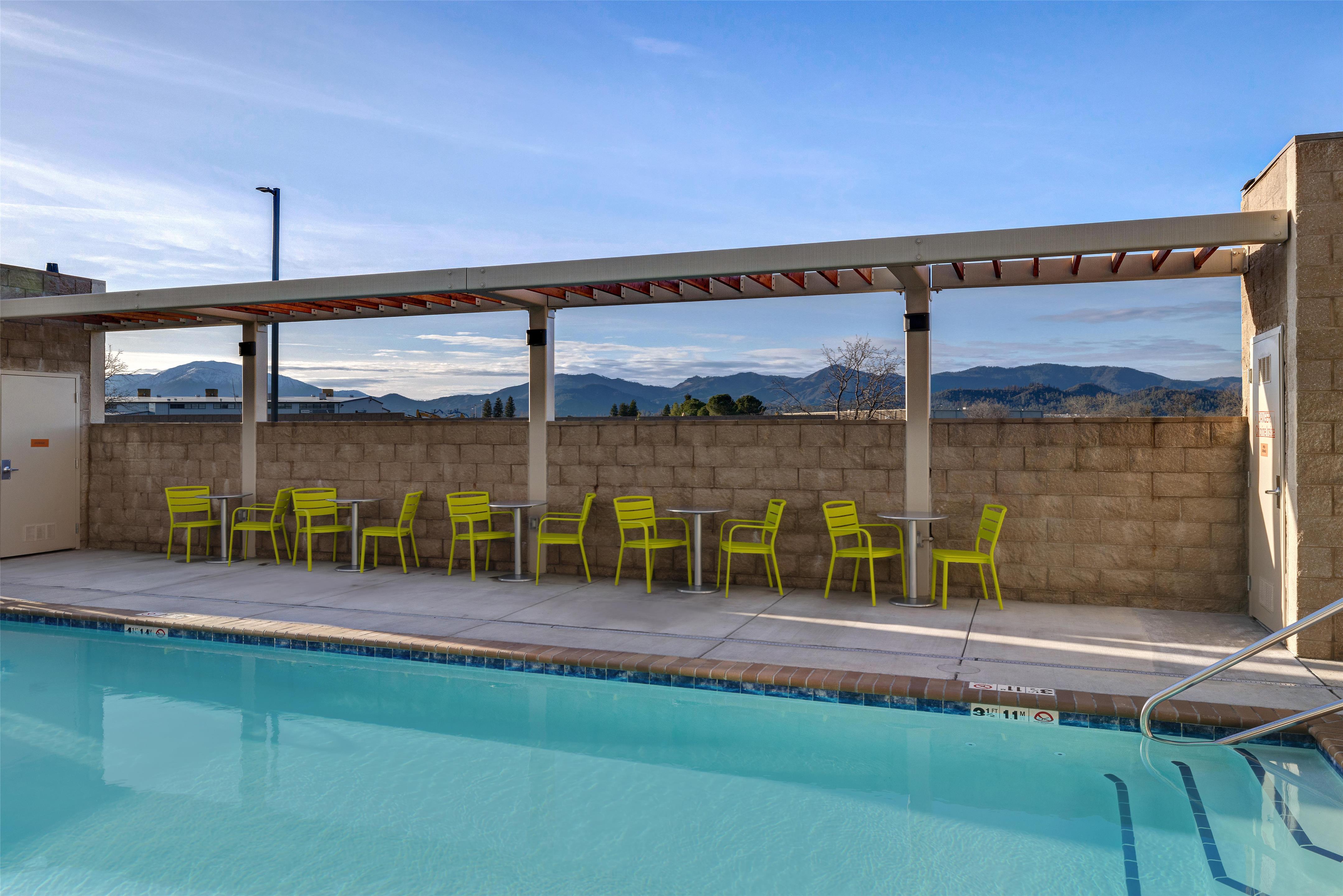 Pool | Home2 Suites By Hilton Redding