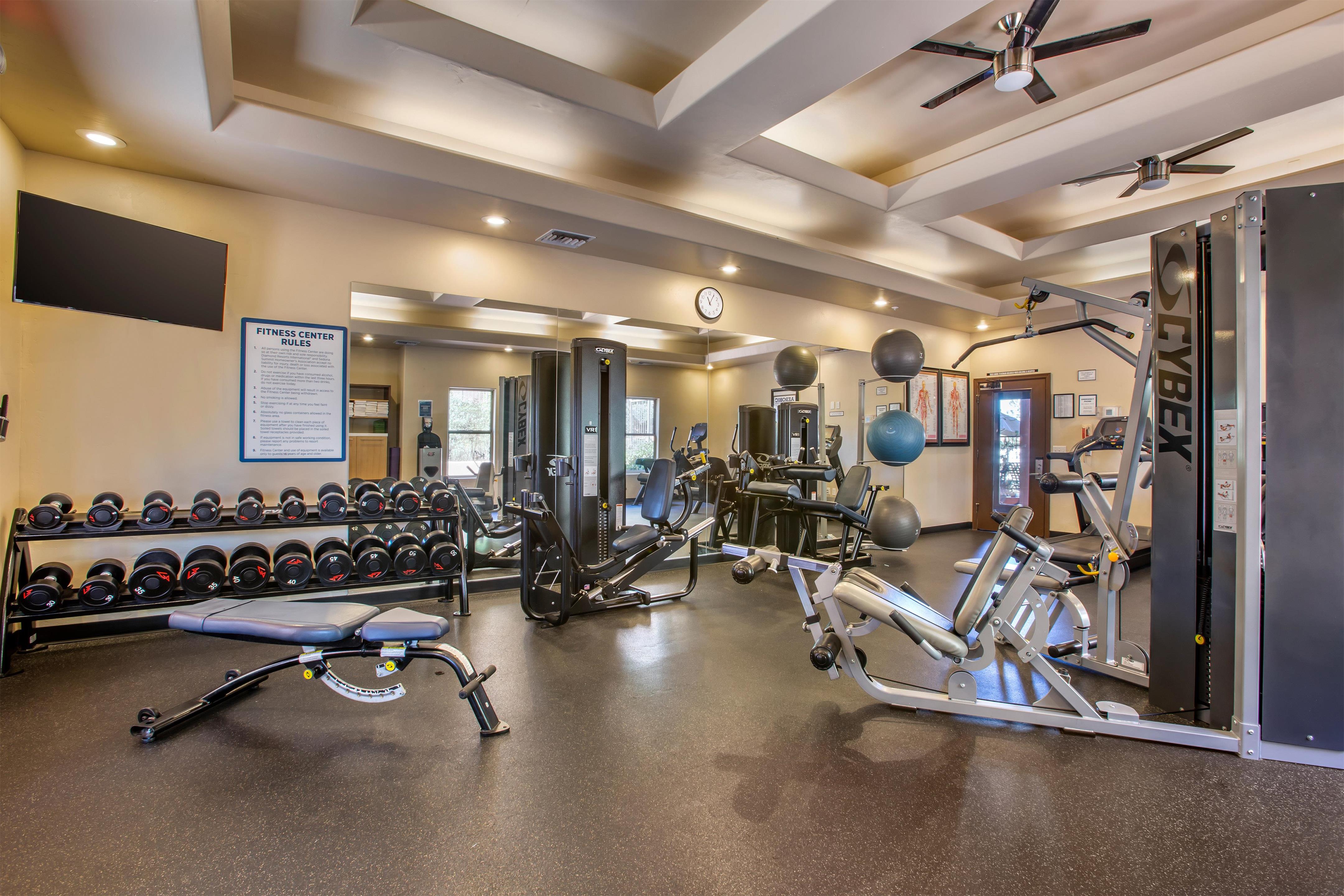 Health club fitness center gym