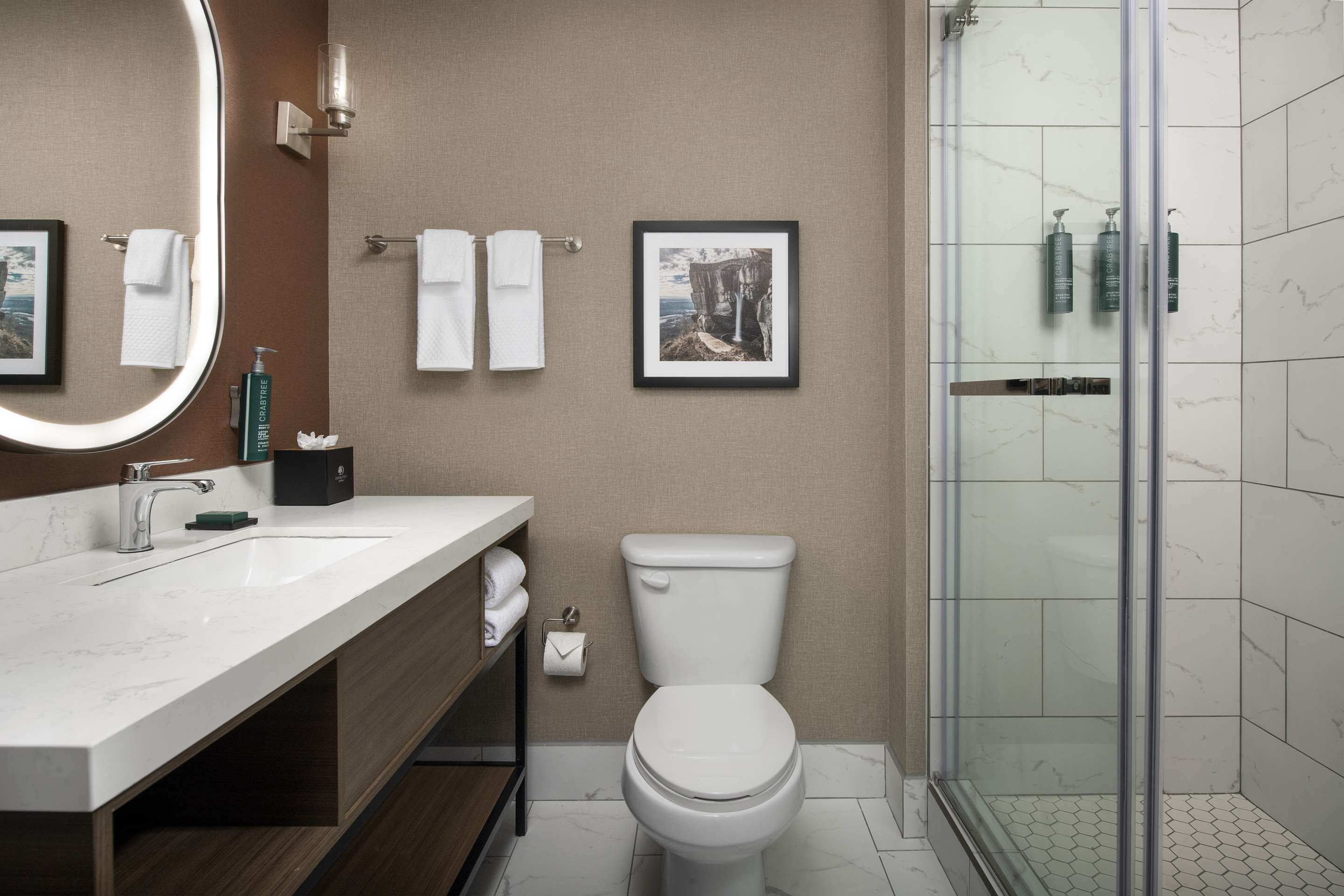 Guest room bath