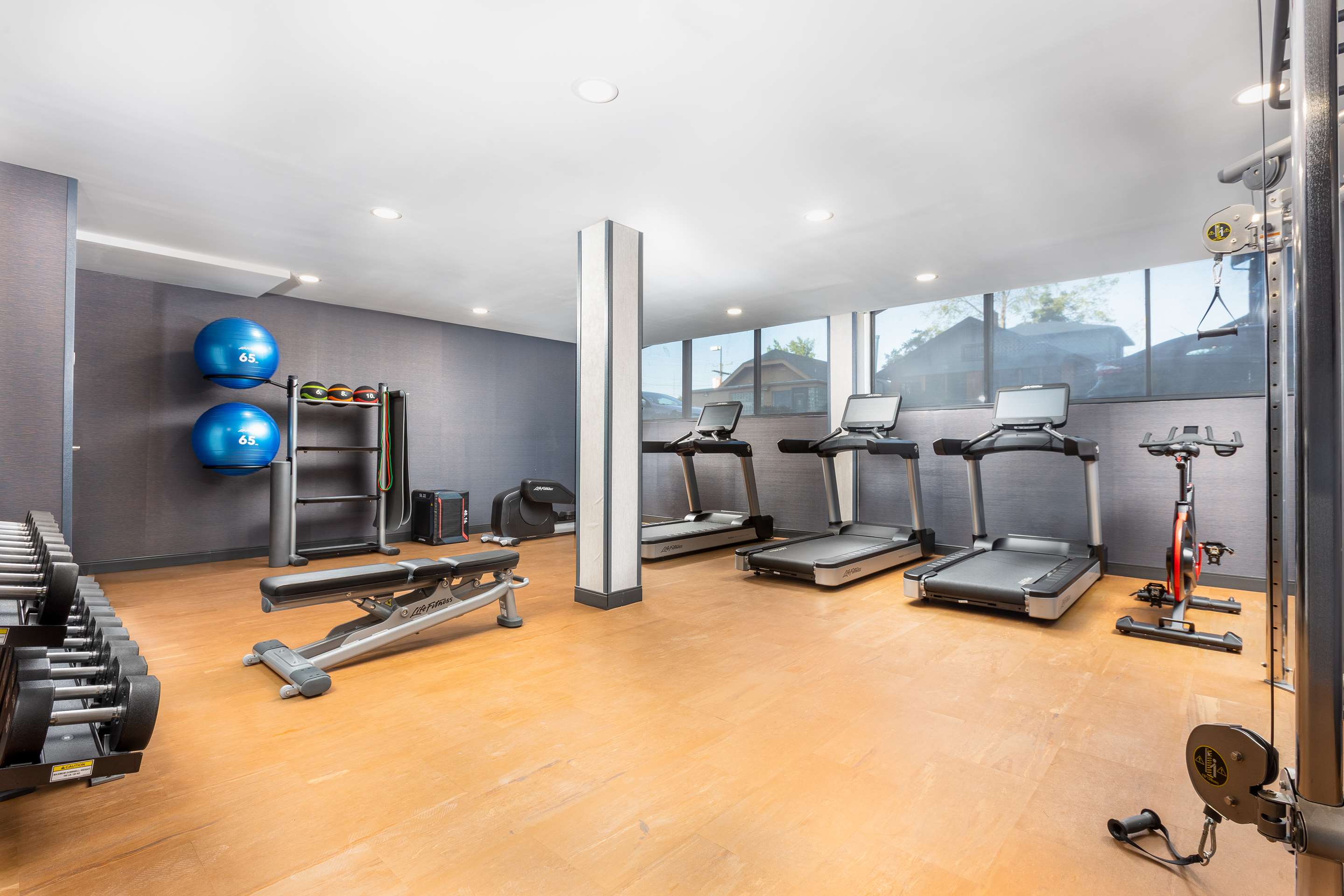 Health club fitness center gym | Hotel Westport Kansas City, Tapestry Collection by Hilton