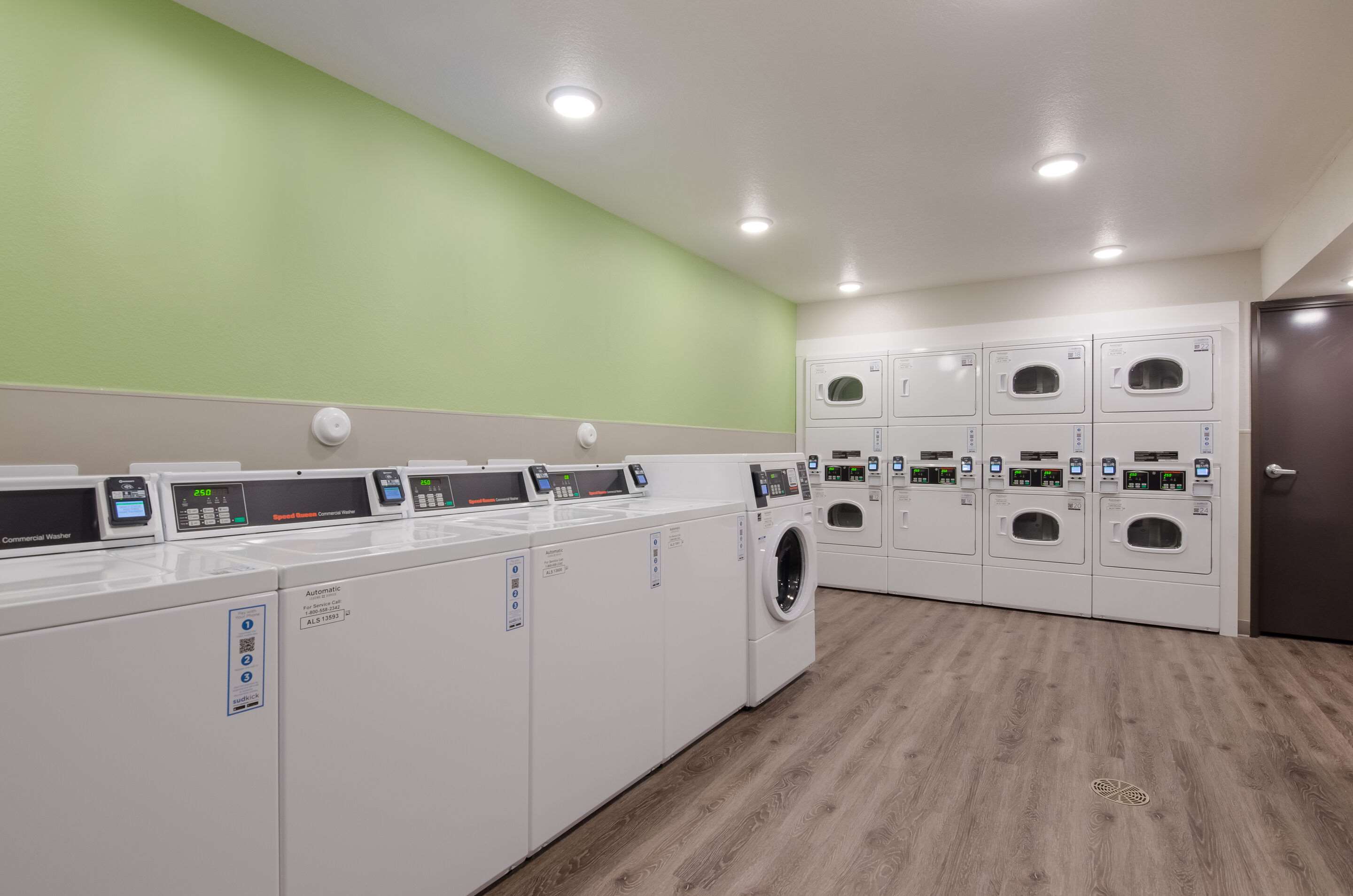 Guest laundry facilities