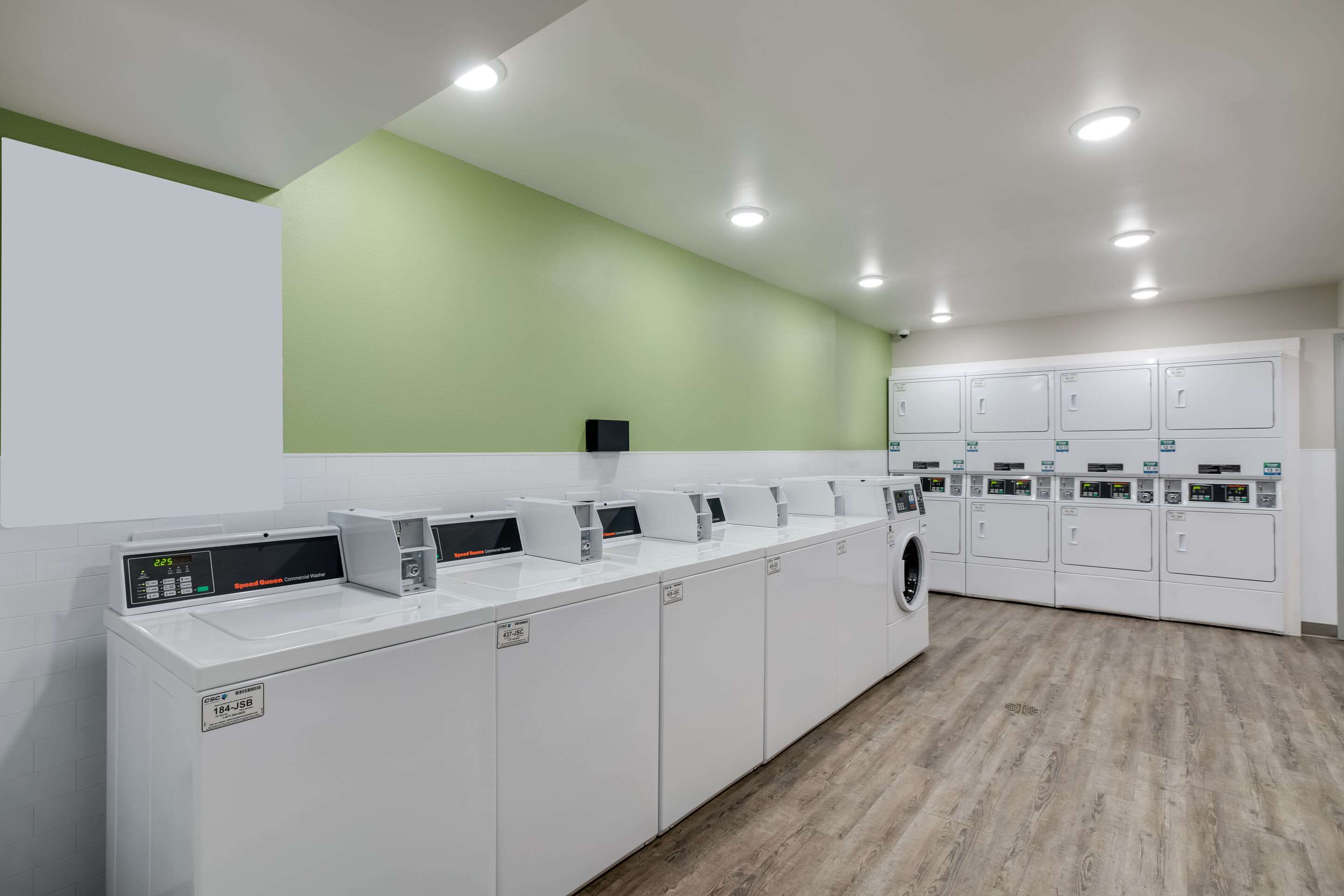 Guest laundry facilities