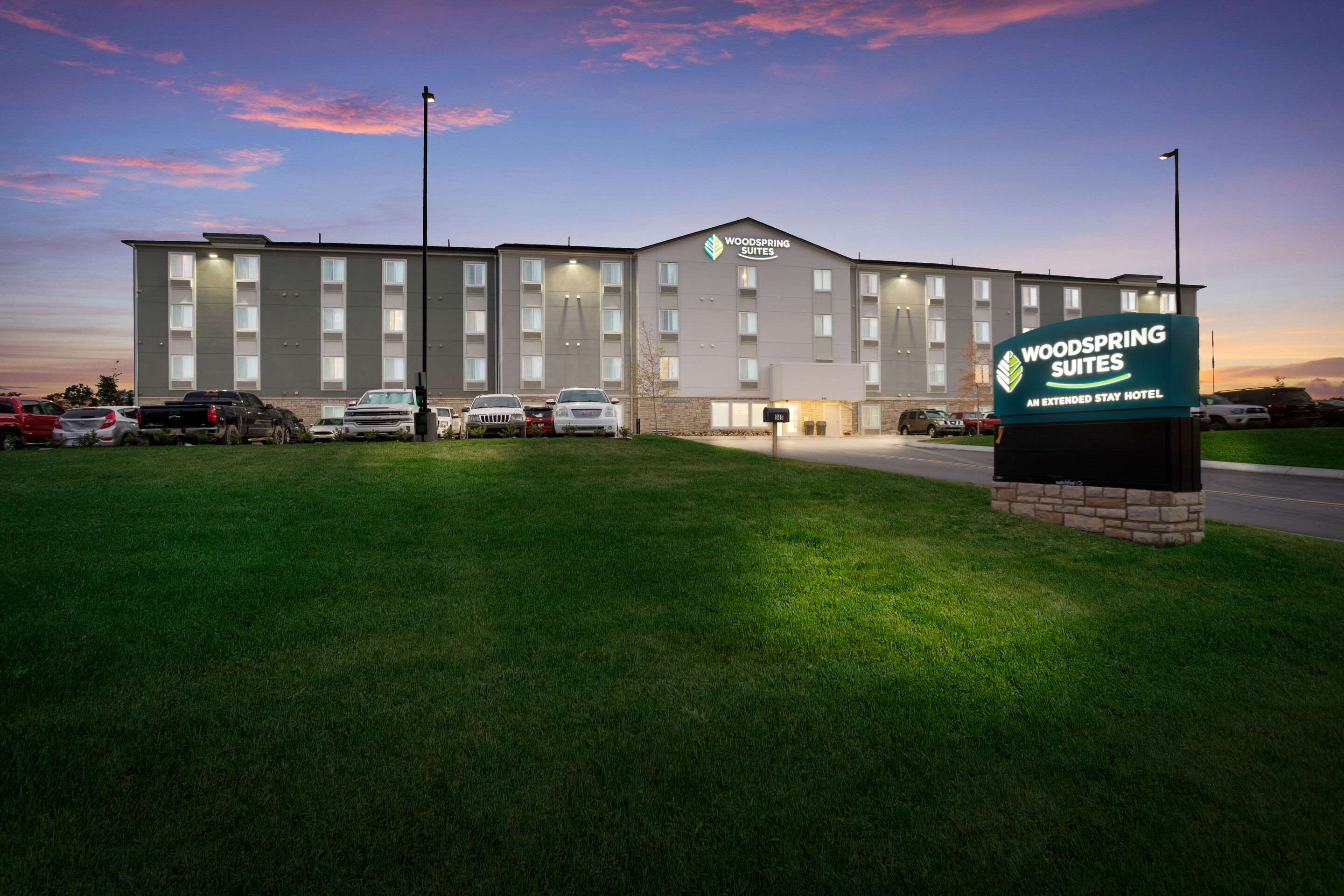 Hotel at night
