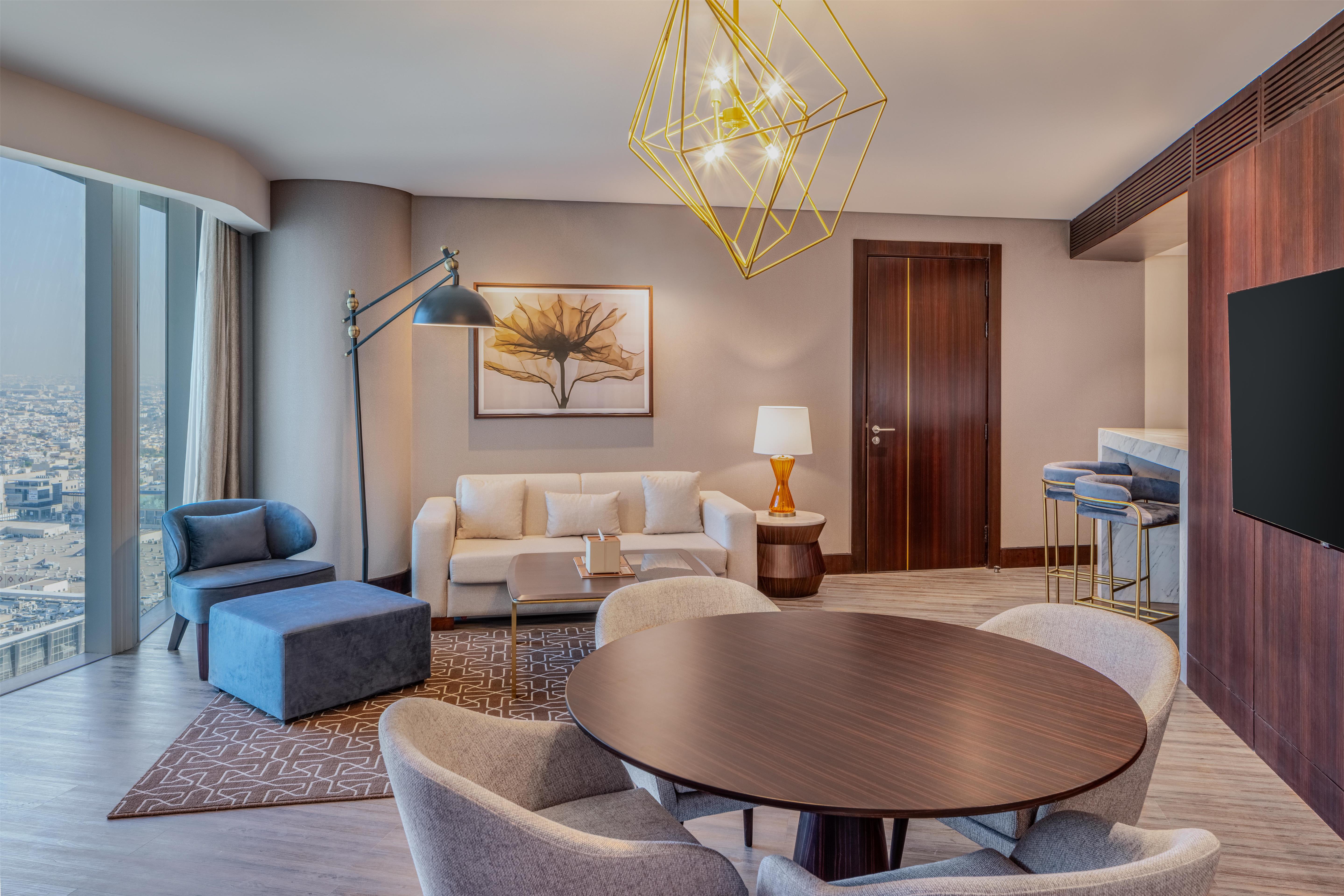 Hilton Riyadh Olaya Room Type - ONE BED RESIDENTIAL SUITE