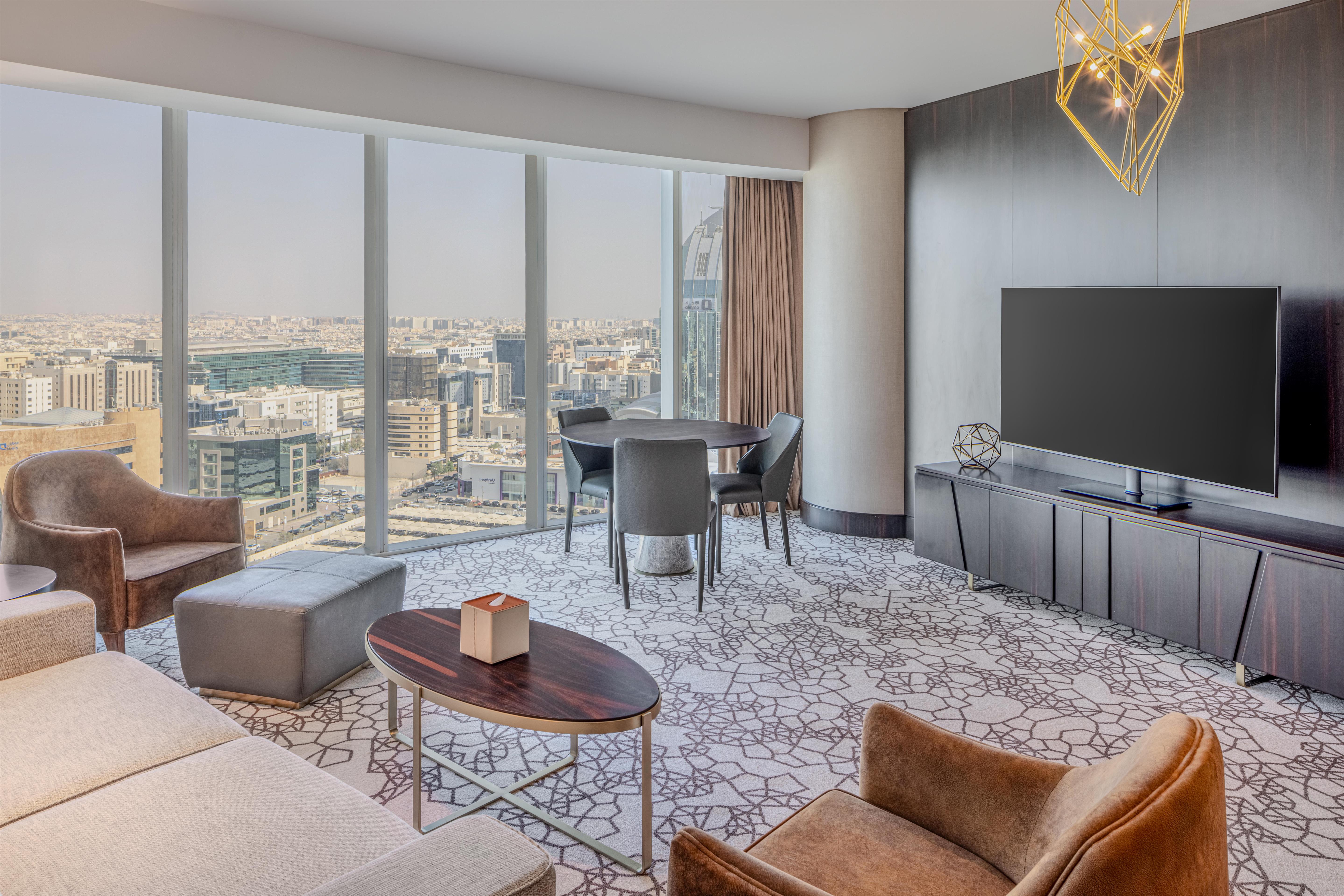 Hilton Riyadh Olaya Room Type - KNG DELUXE ONE BEDRM SUITE