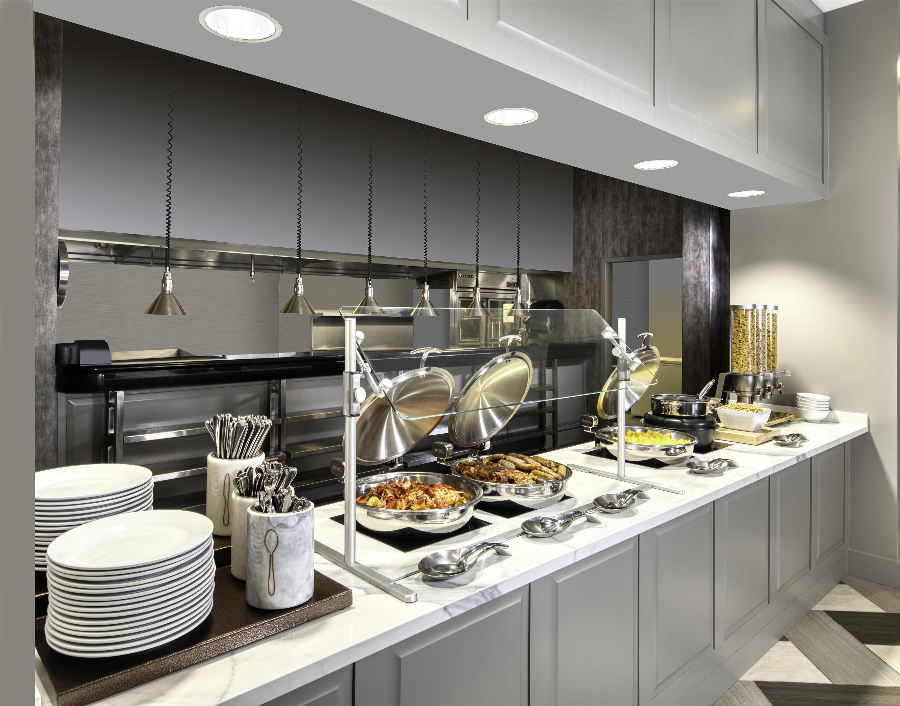 Breakfast Area | Embassy Suites by Hilton Bethesda Washington DC