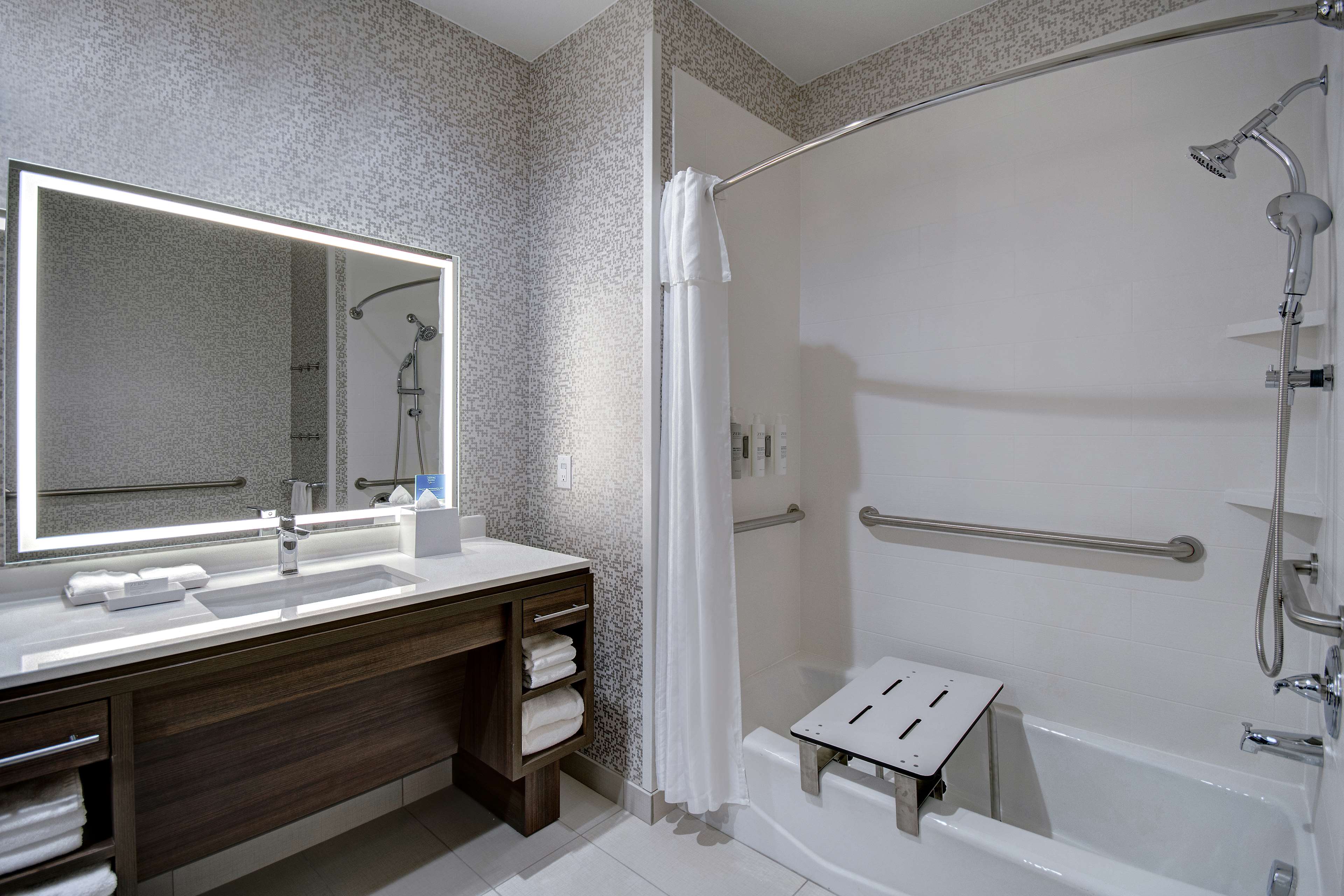 Home2 Suites by Hilton Burleson Room Type - 2QN MOB HR ACC TUB STUDIO