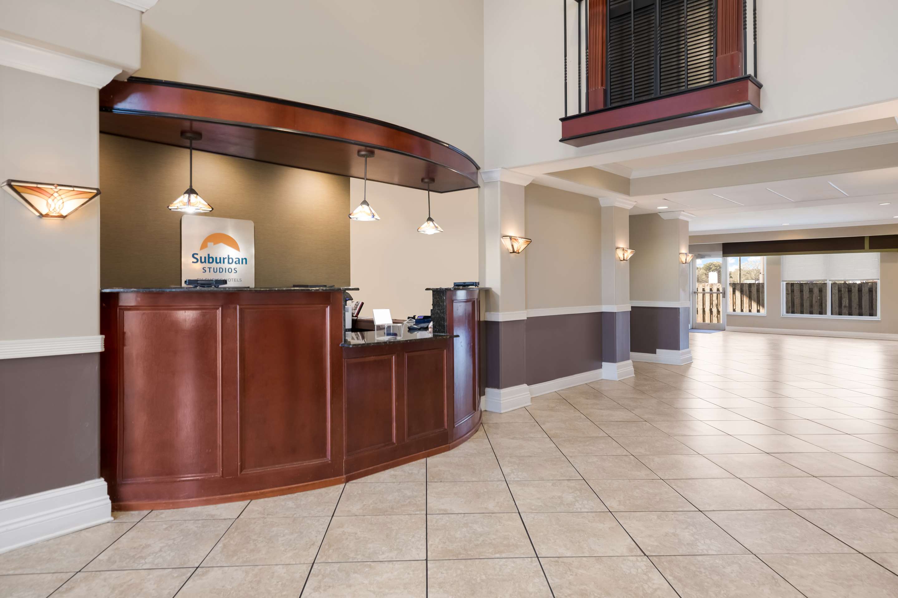 Hotel lobby