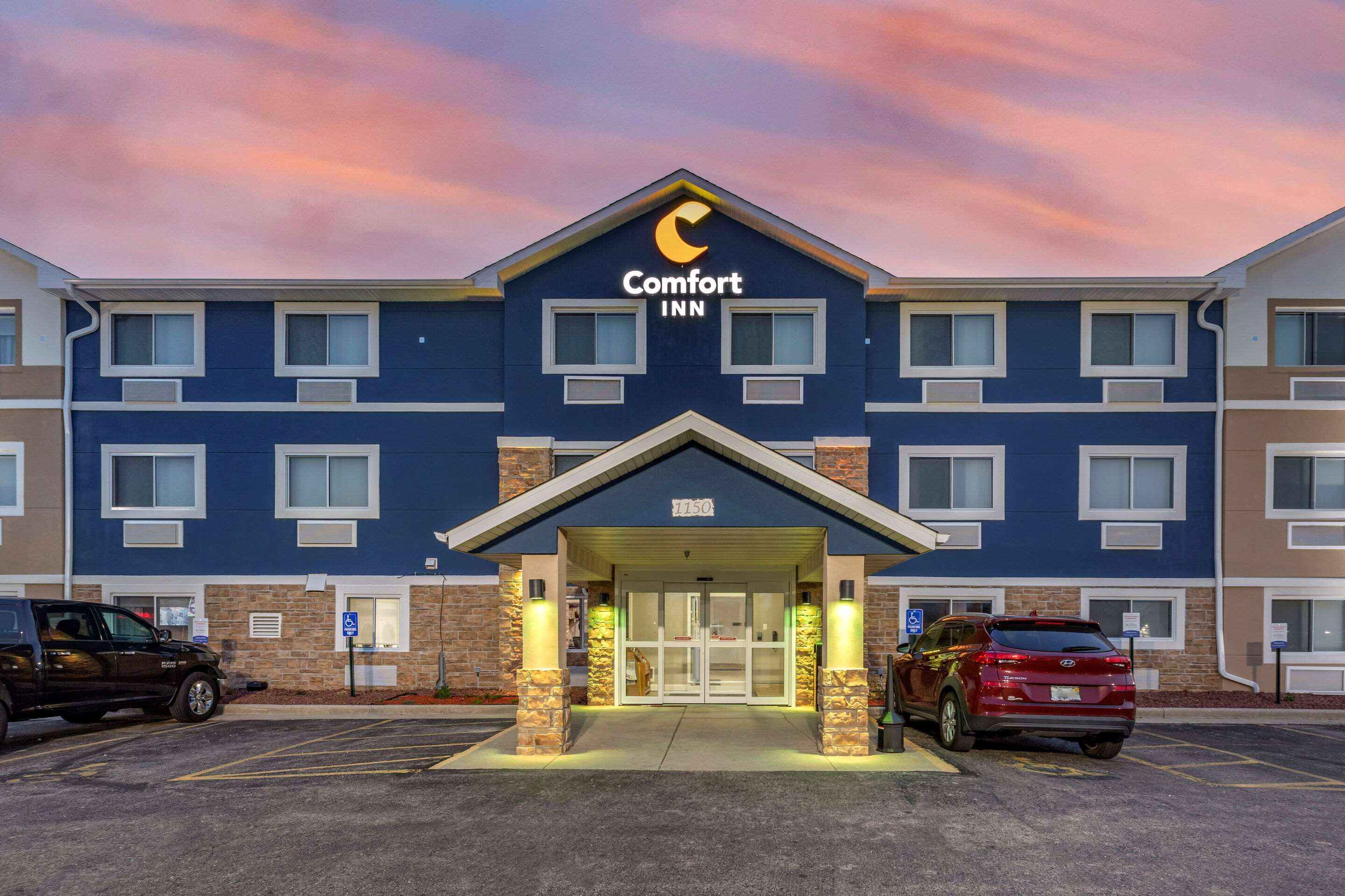 Hotel at night
