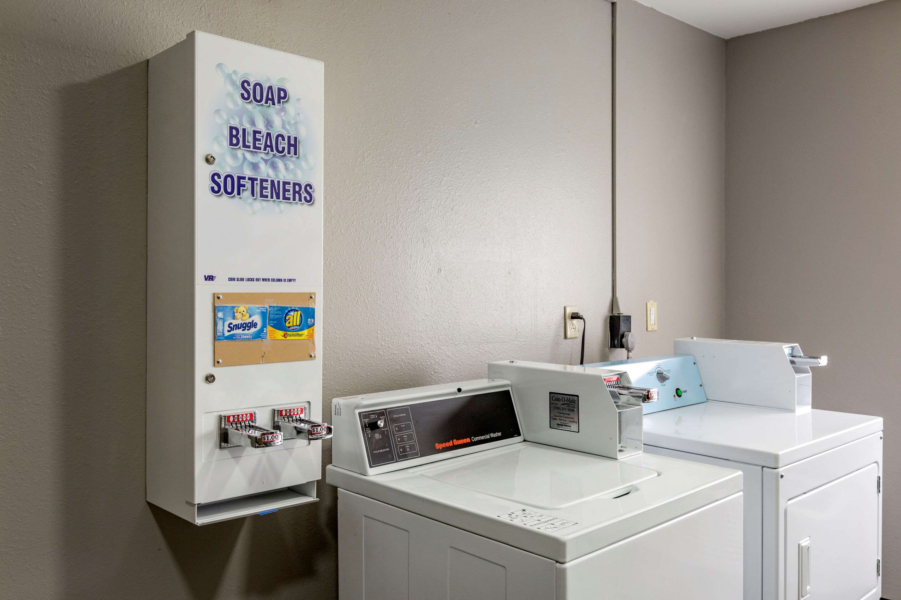 Guest laundry facilities