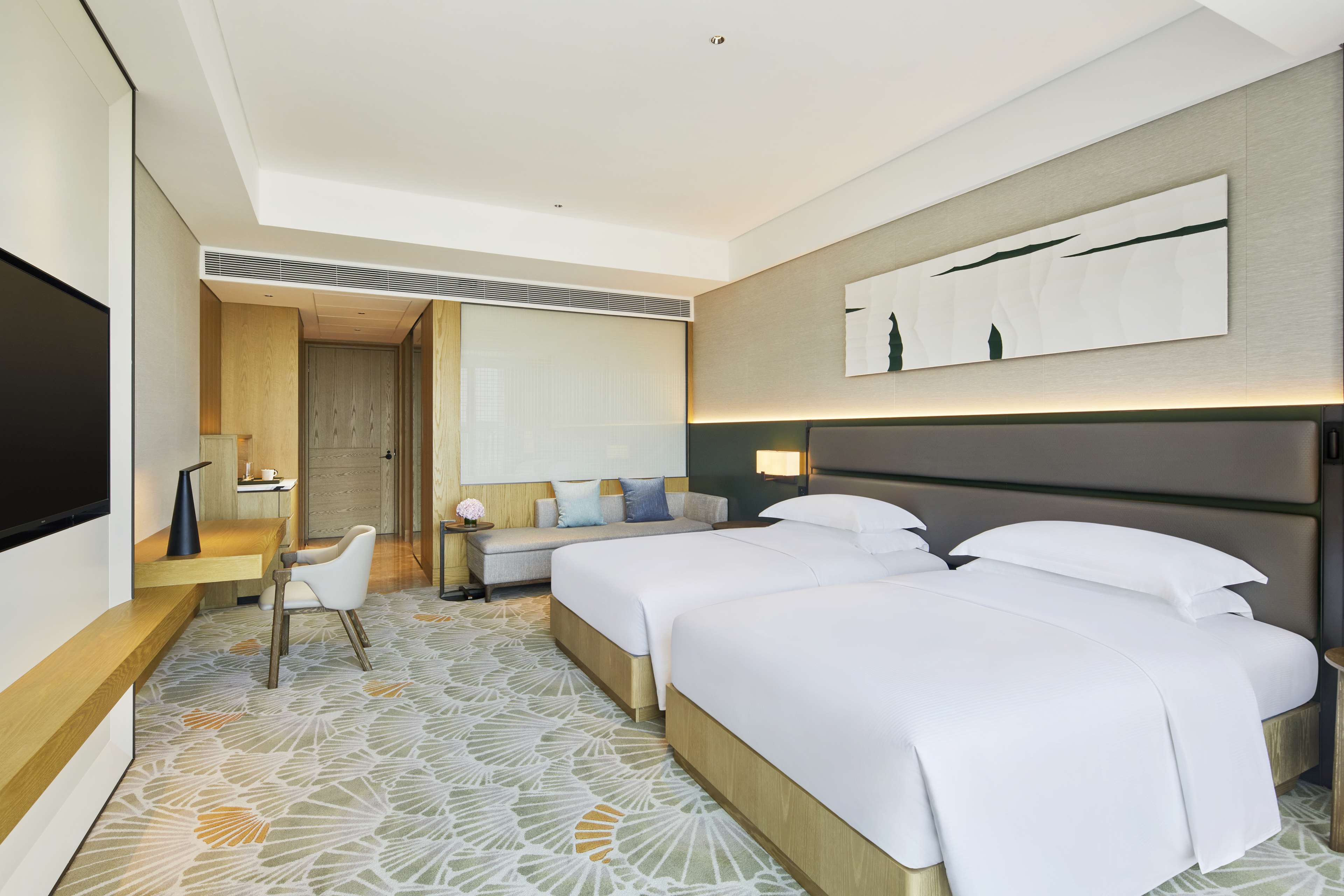 DoubleTree by Hilton Ya'An Room Type - TWIN DLX ROOM W RIVER VIEW