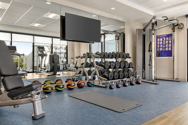 Fitness/ Exercise Room - Hyatt Place Hotel Oceanfront Virginia Beach