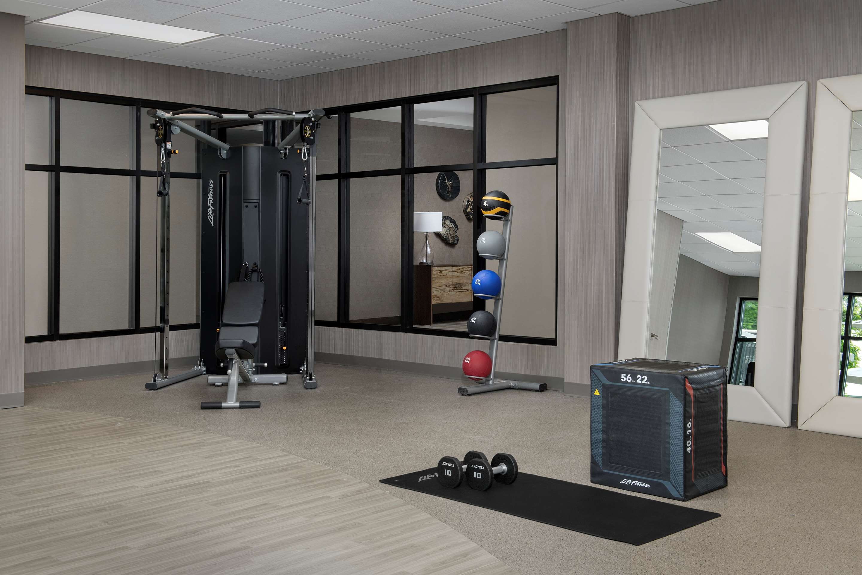 Health club fitness center gym
