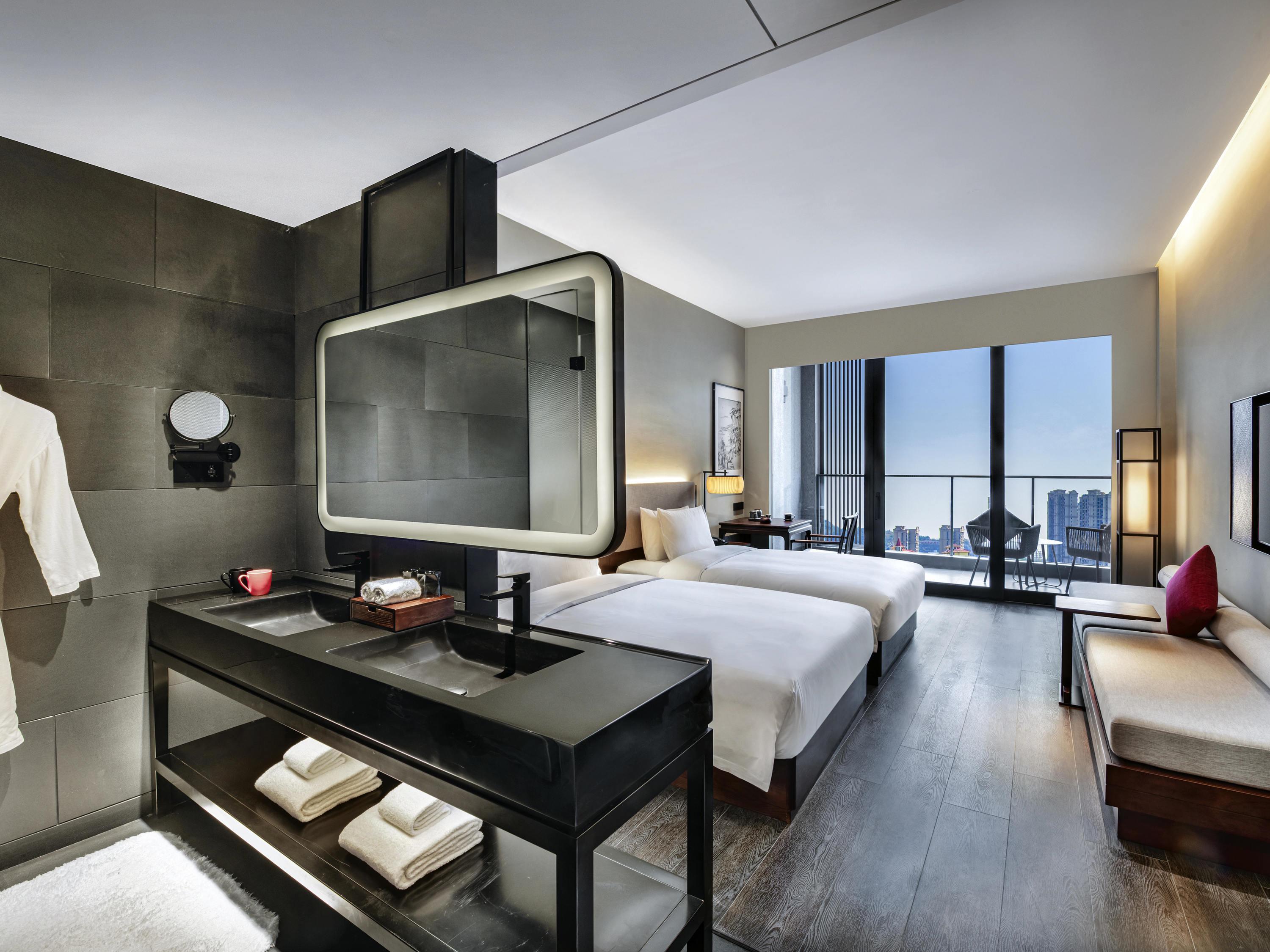 Pullman Nanchang Meiling Room Type - Superior Room, Two Single Beds, Garden side