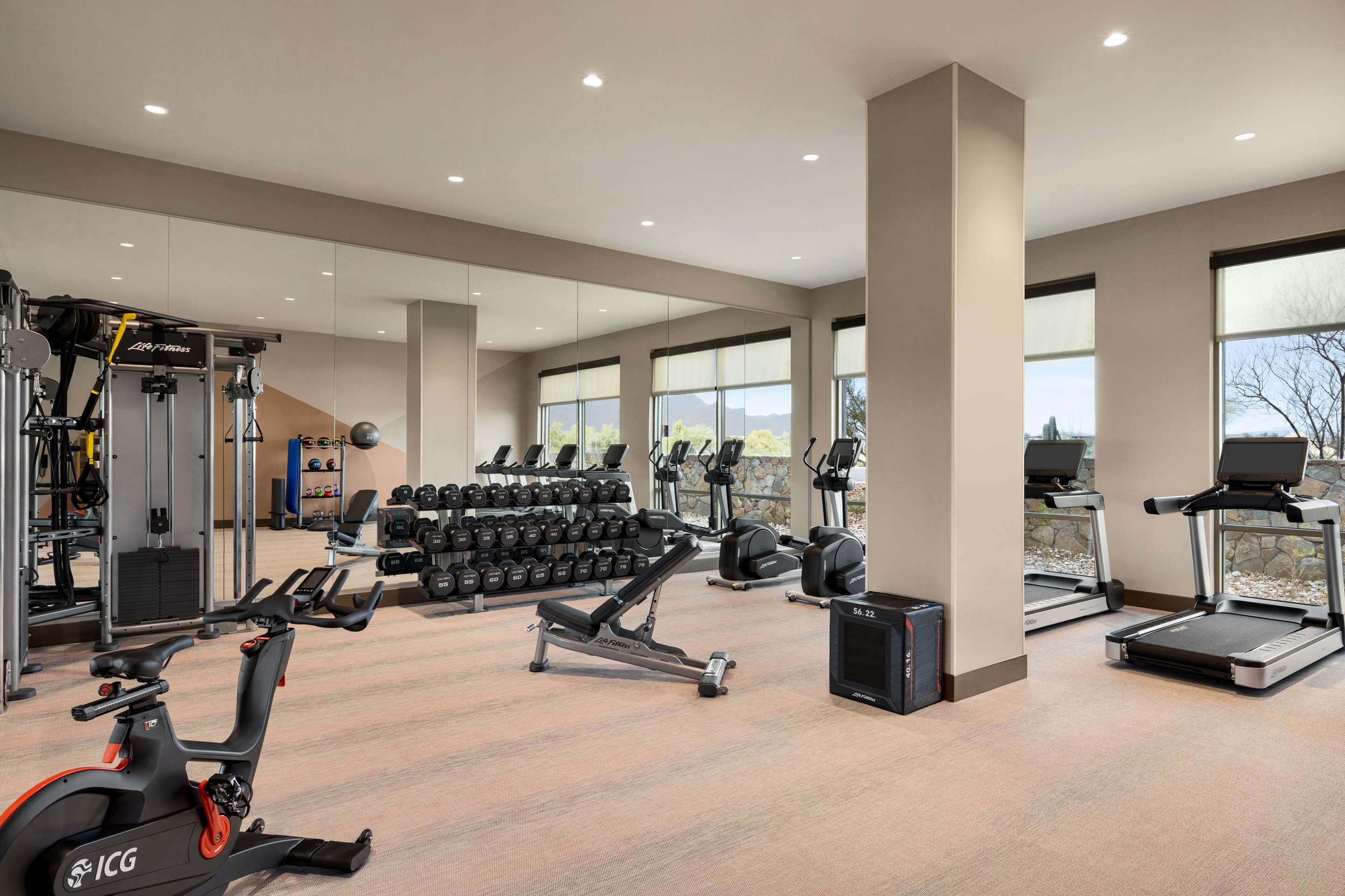 Health club fitness center gym | Hilton North Scottsdale At Cavasson