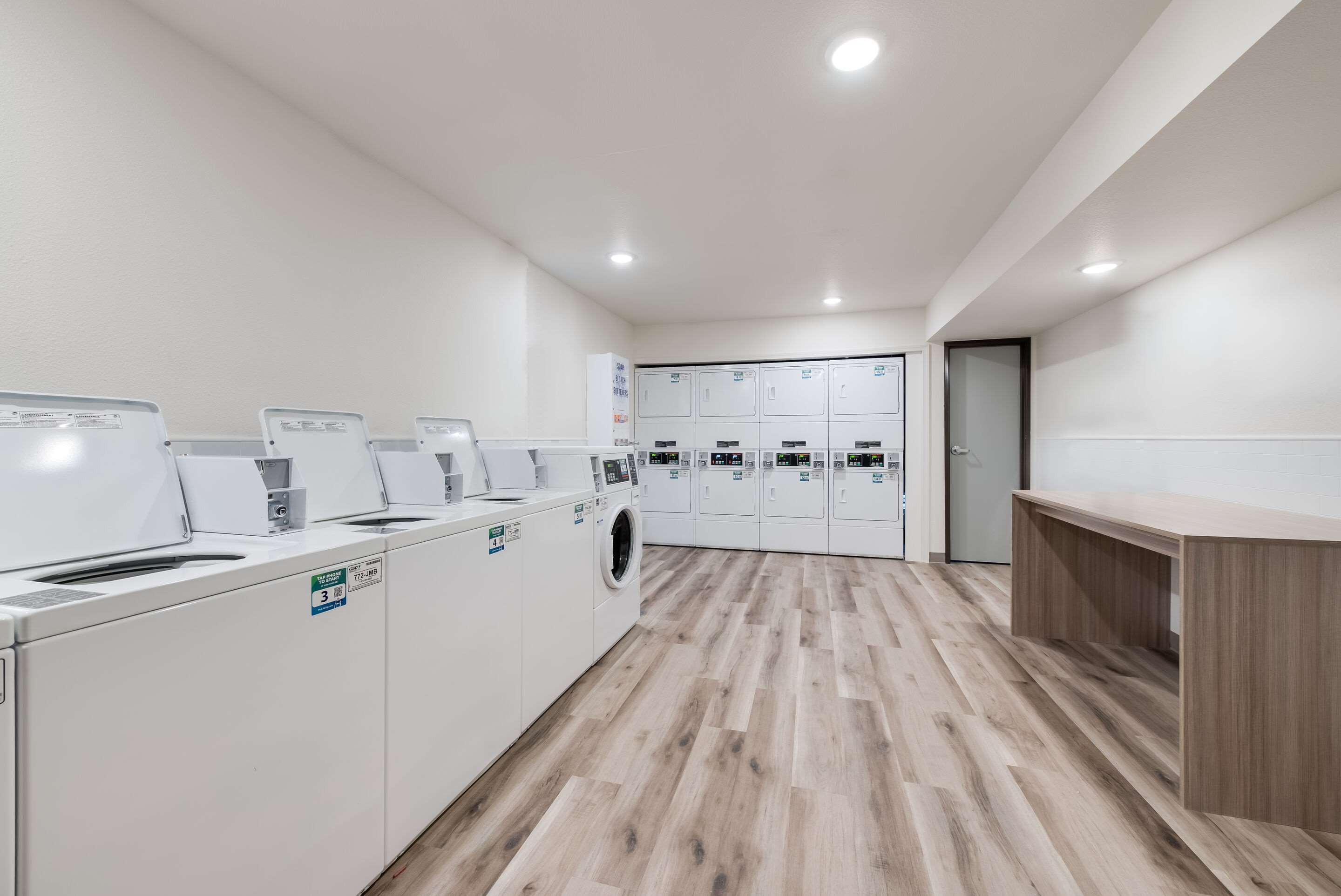 Guest laundry facilities