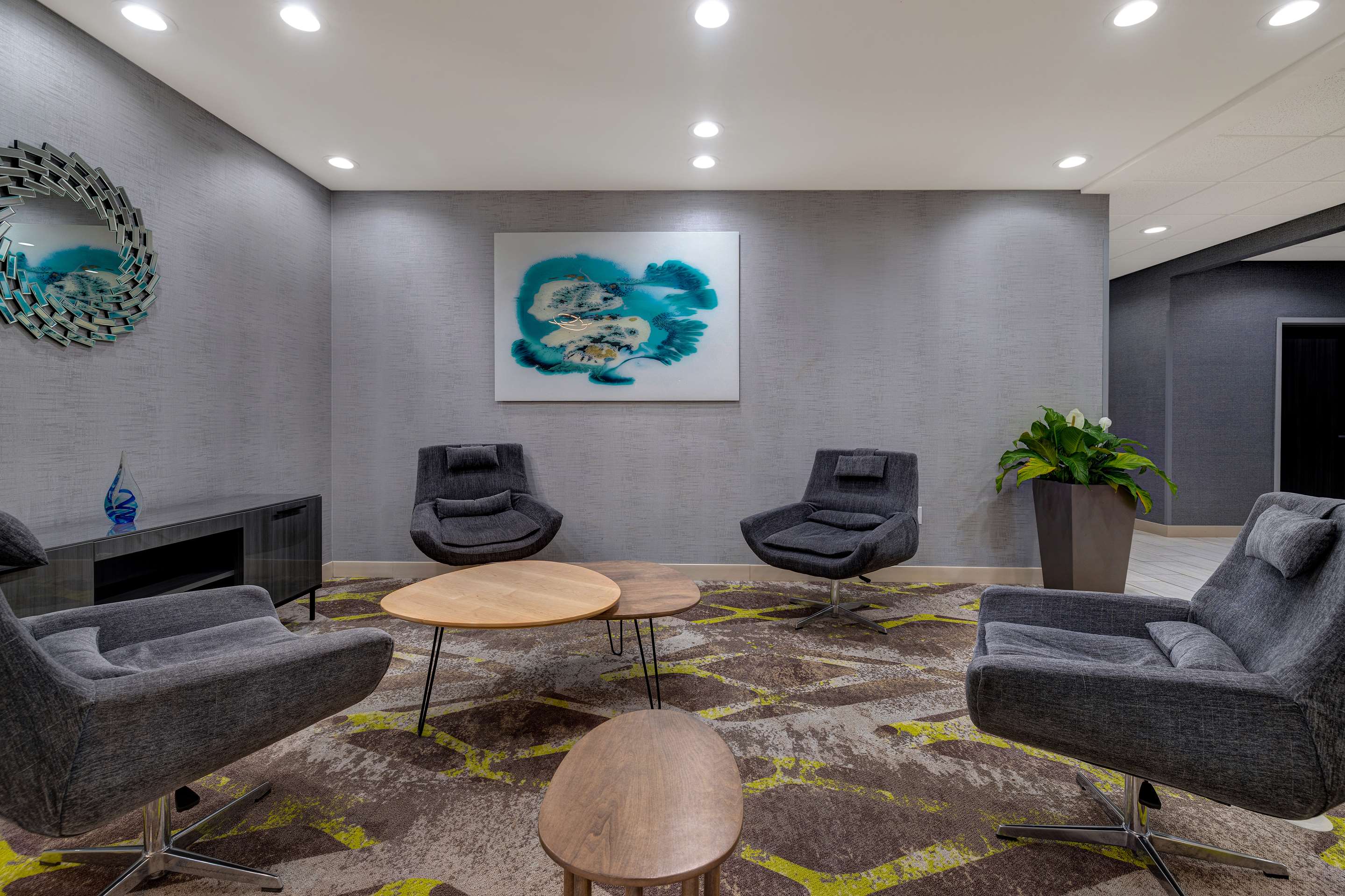 Lobby | Homewood Suites by Hilton Oklahoma City Quail Springs
