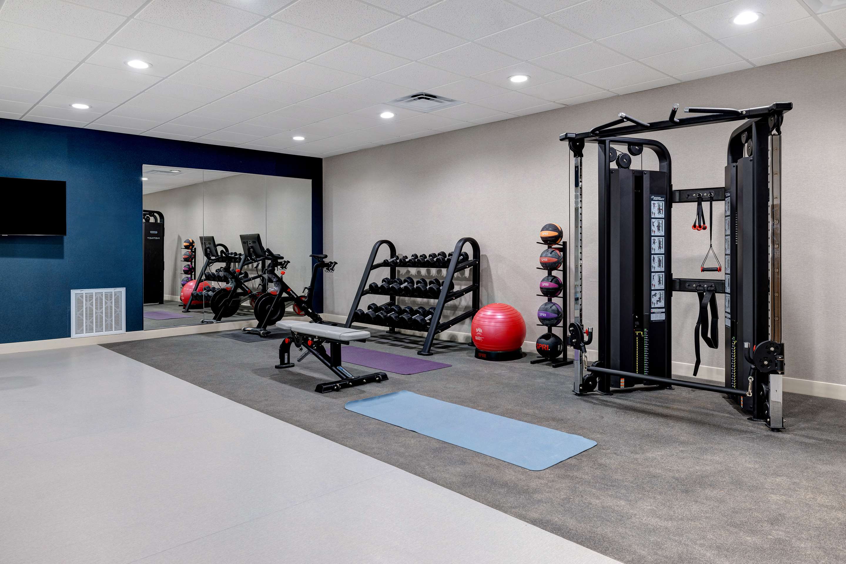 Health club fitness center gym | Homewood Suites by Hilton Oklahoma City Quail Springs