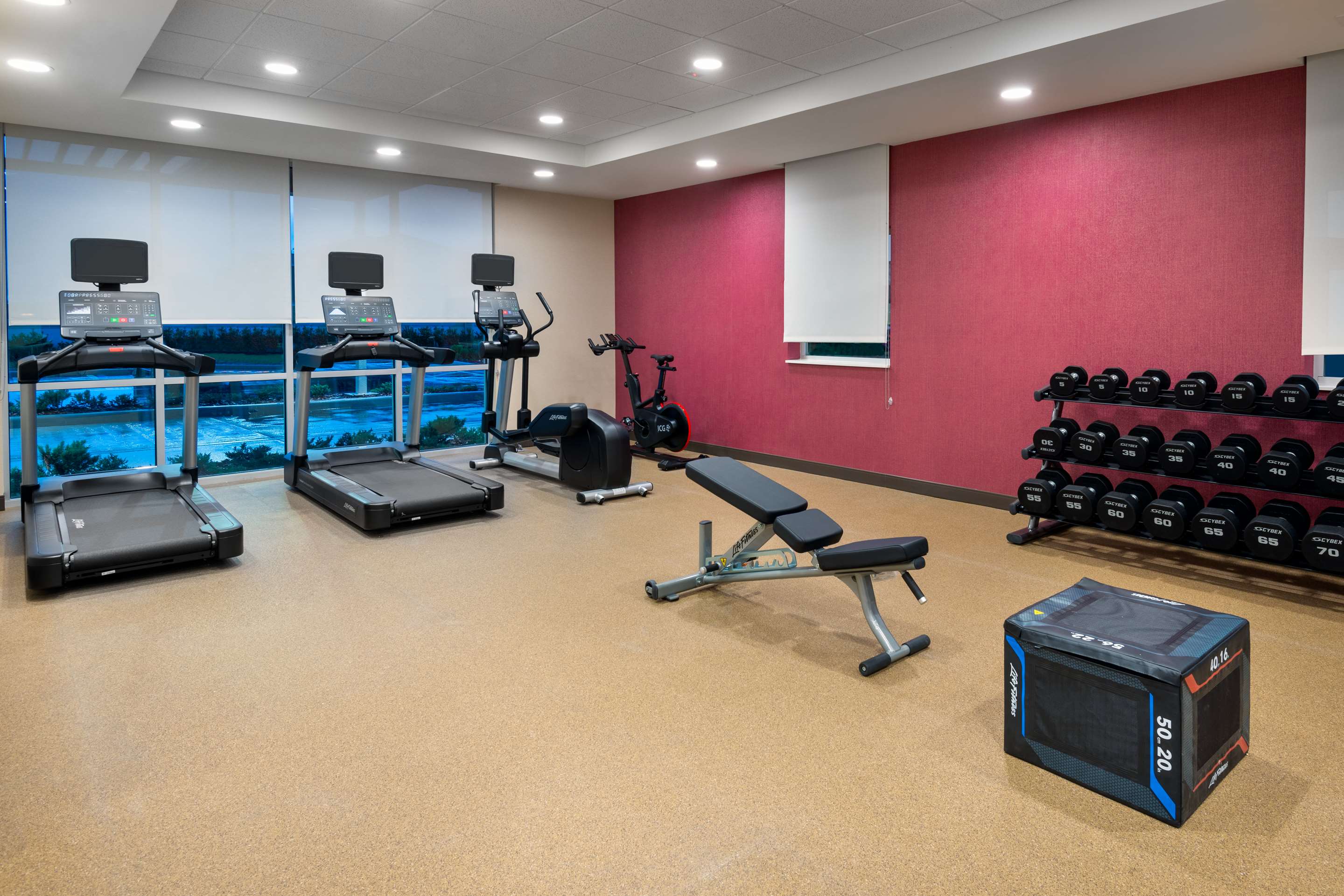 Health club fitness center gym