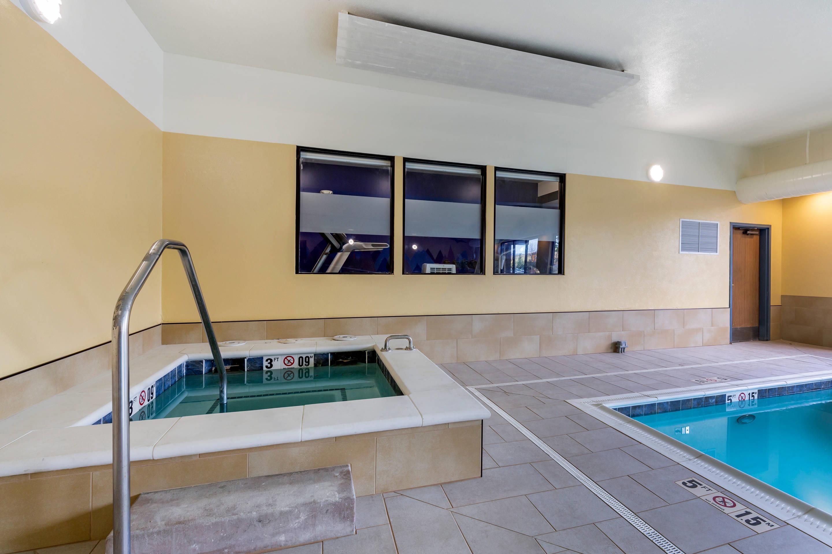 Indoor hot tub