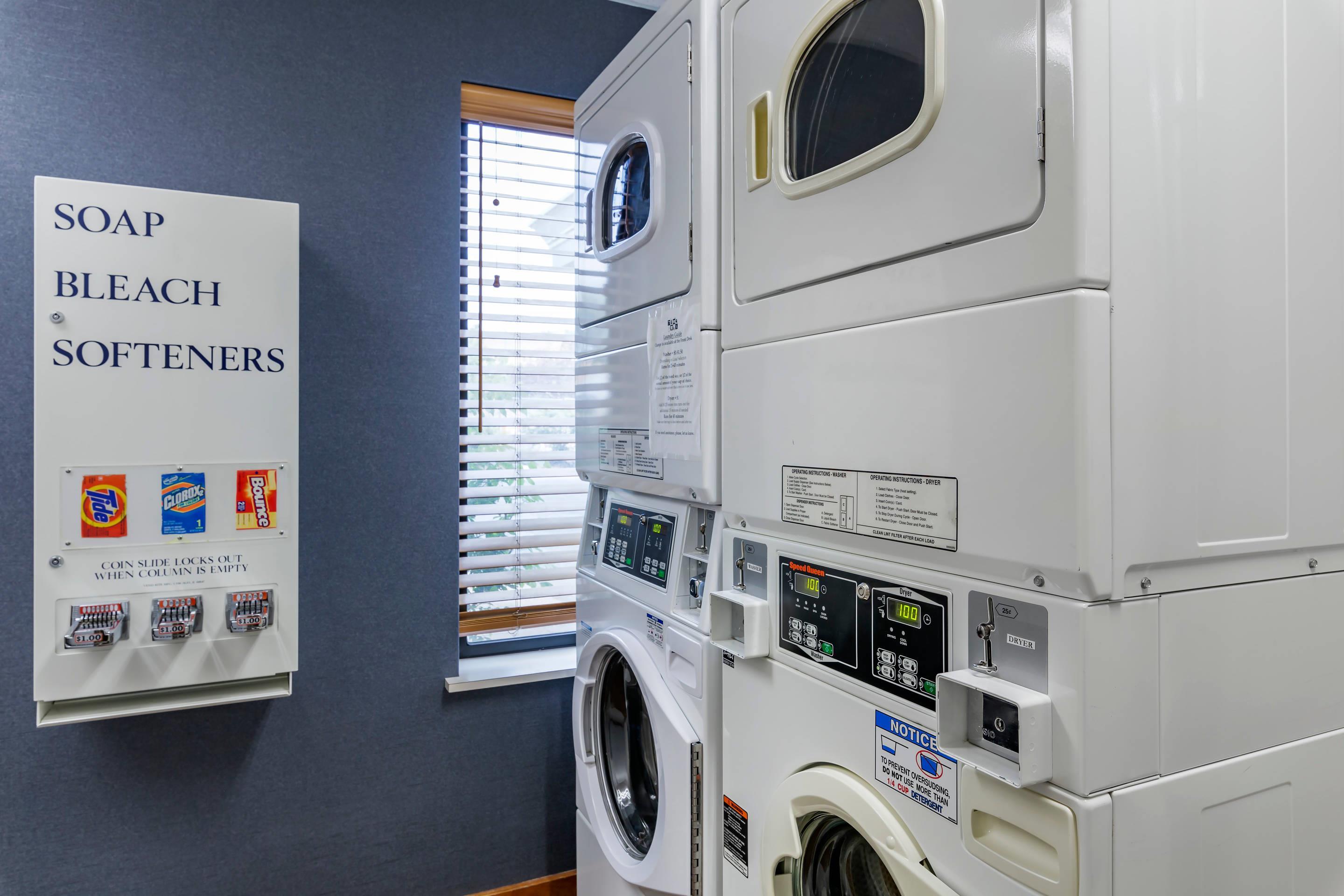 Guest laundry facilities