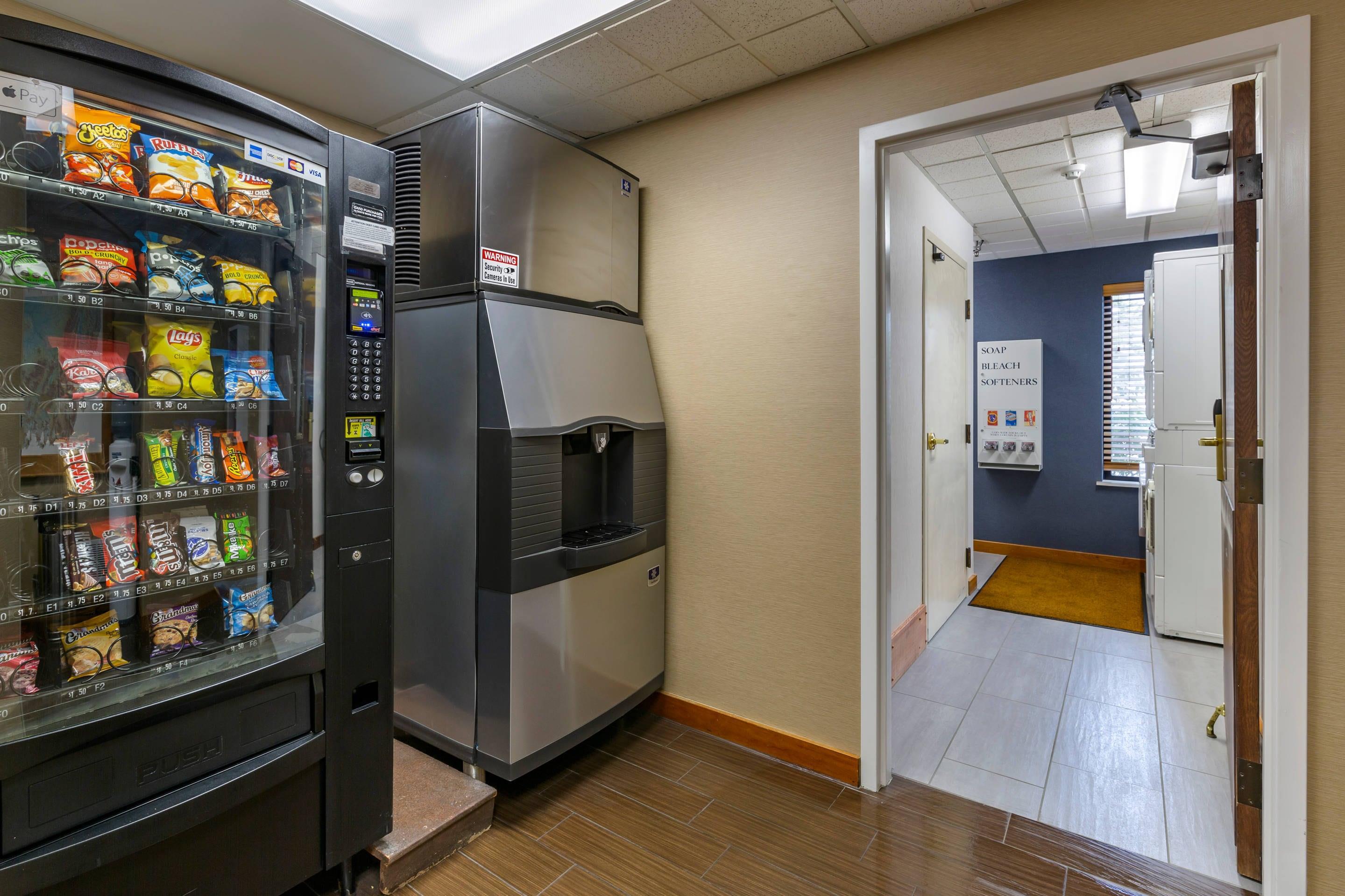 Hotel vending area