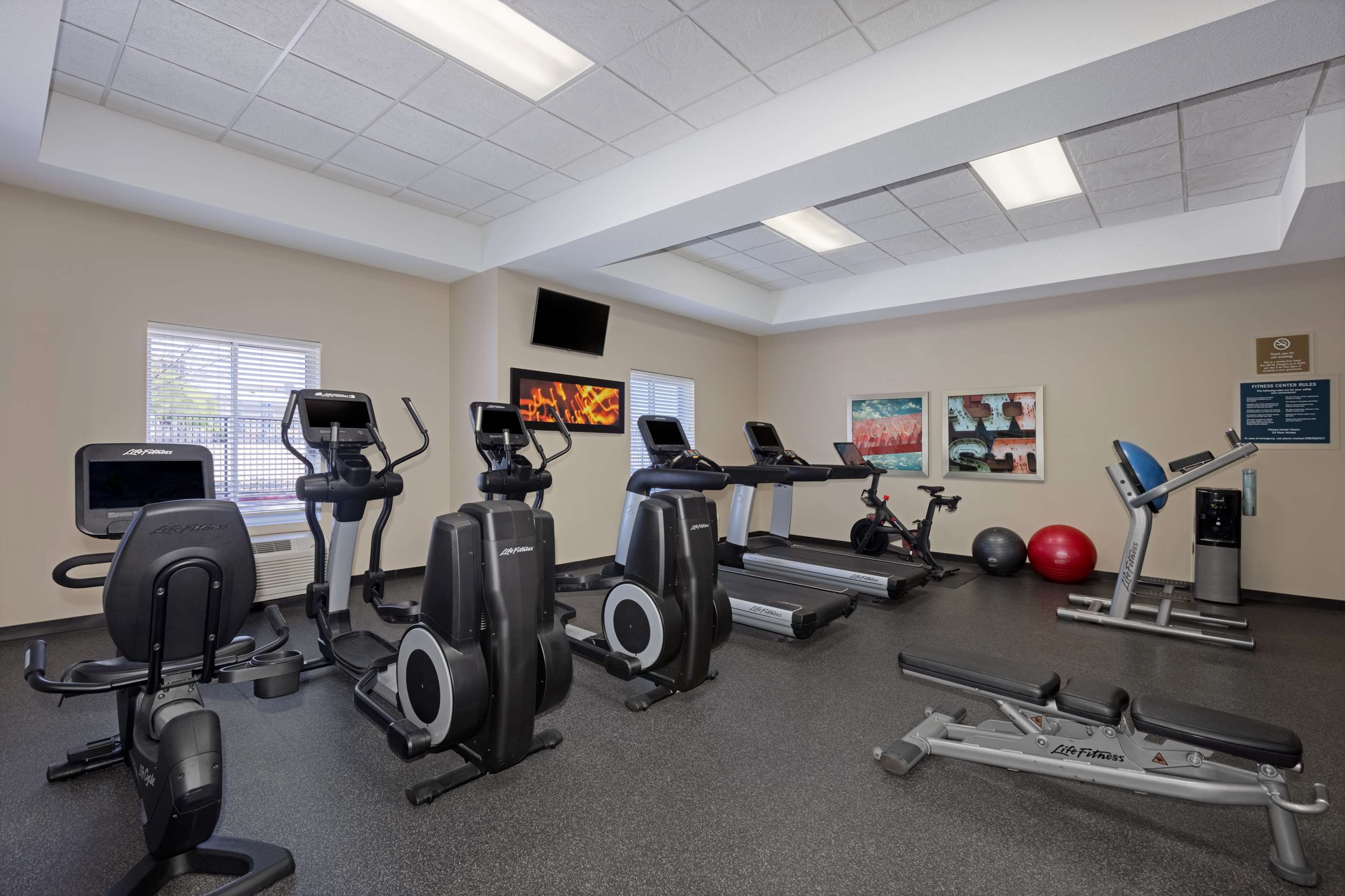 Health club fitness center gym
