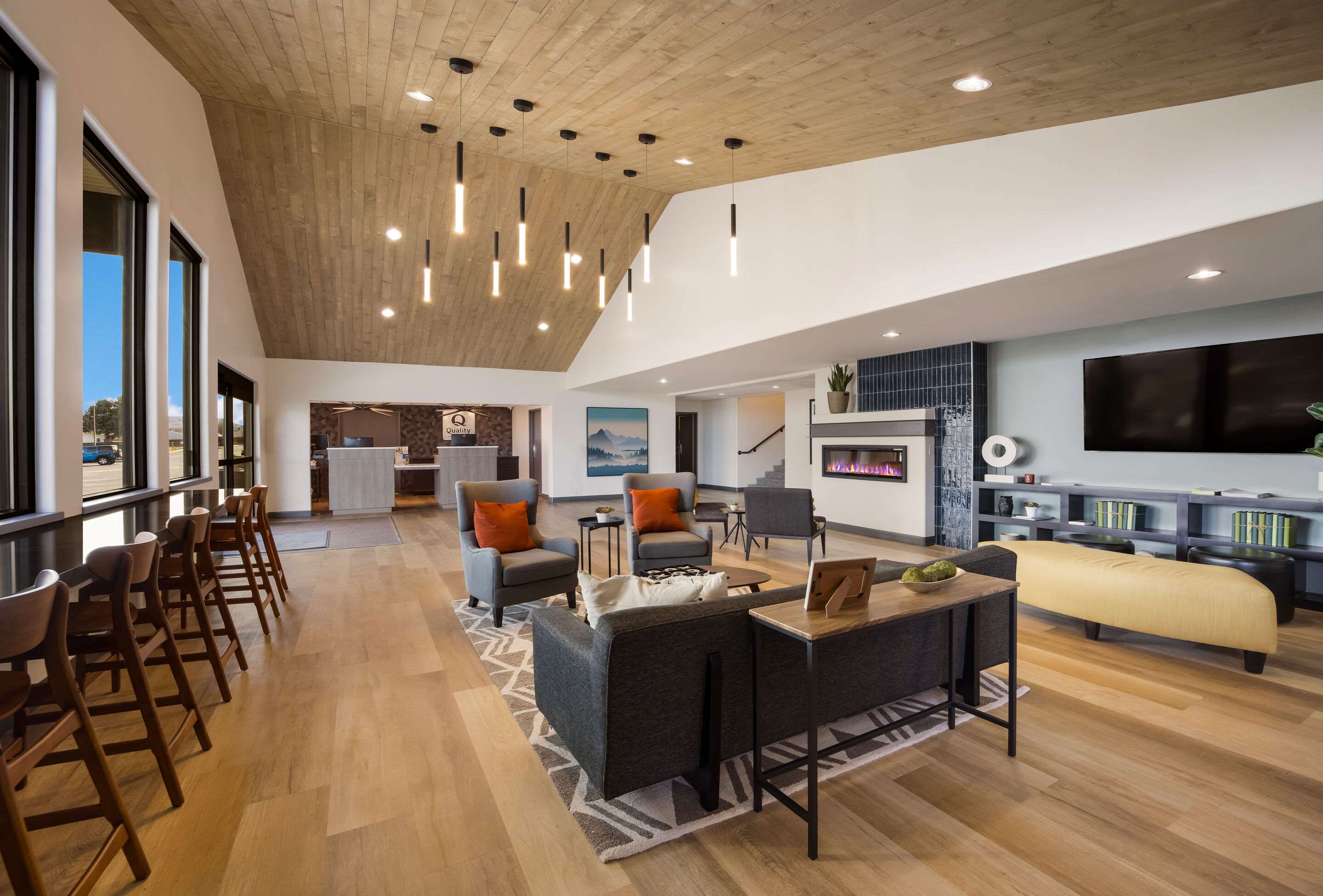 Breakfast area