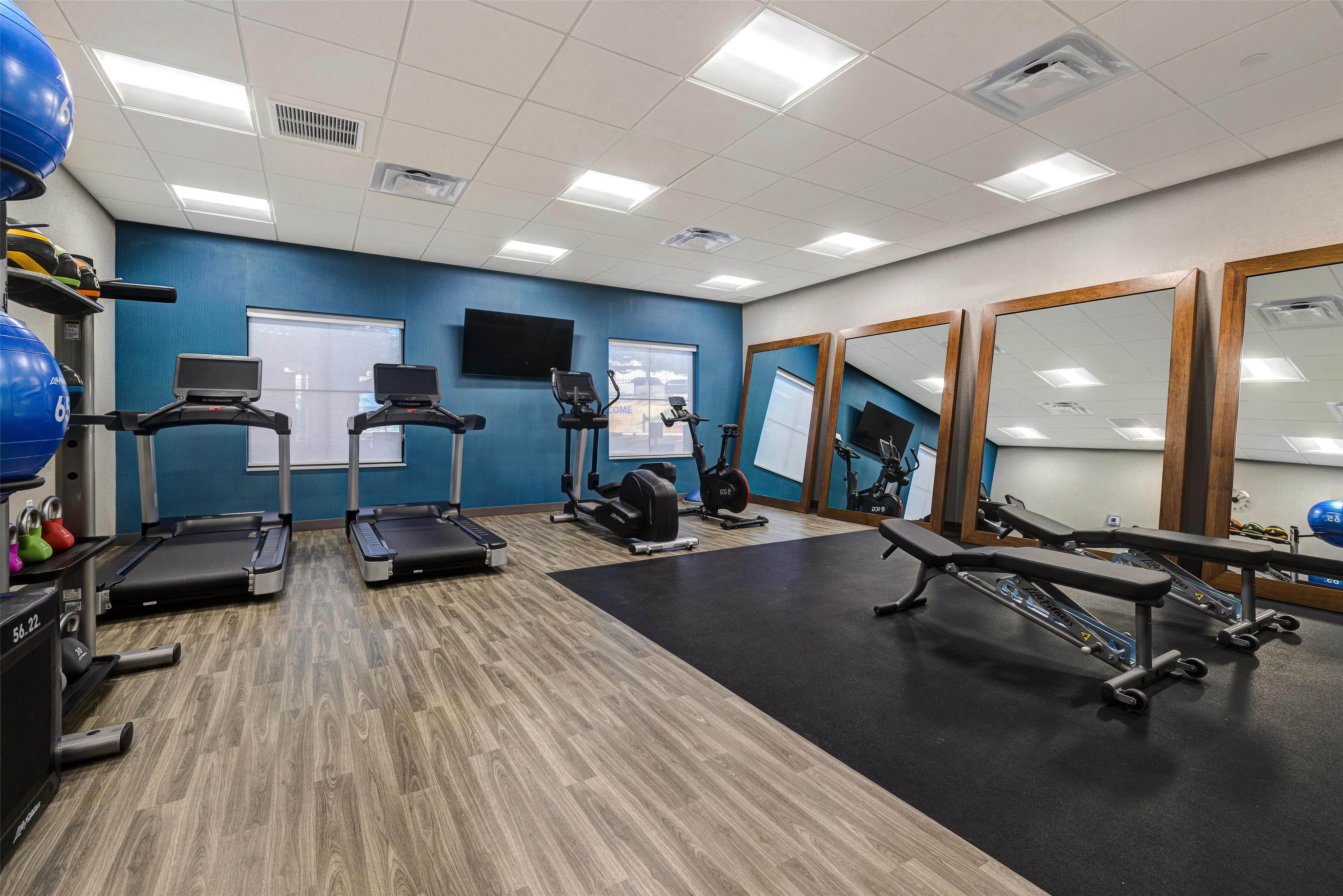 Health club fitness center gym