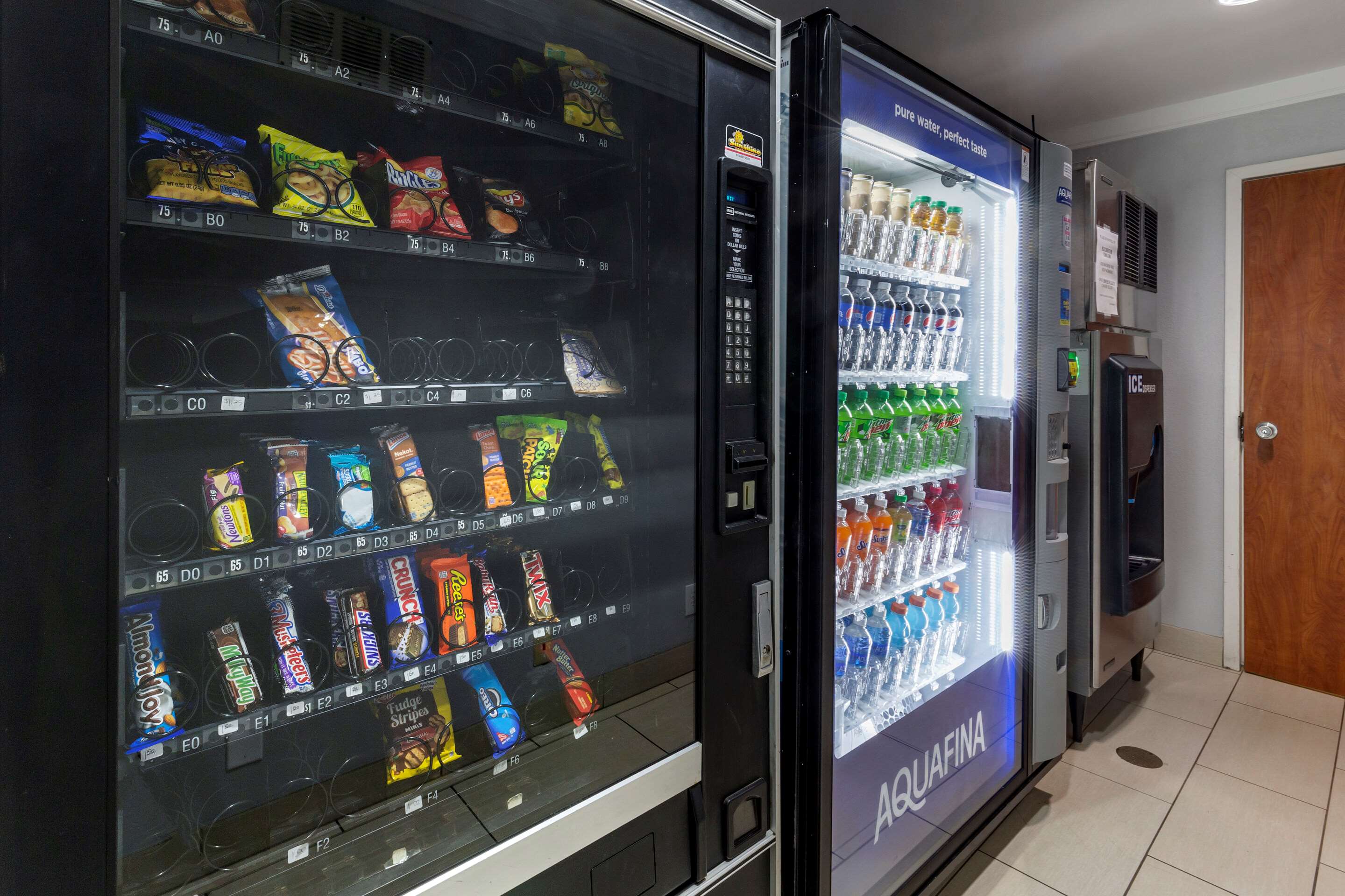 Hotel vending area | Quality Inn Near Fort Liberty formerly Ft. Bragg