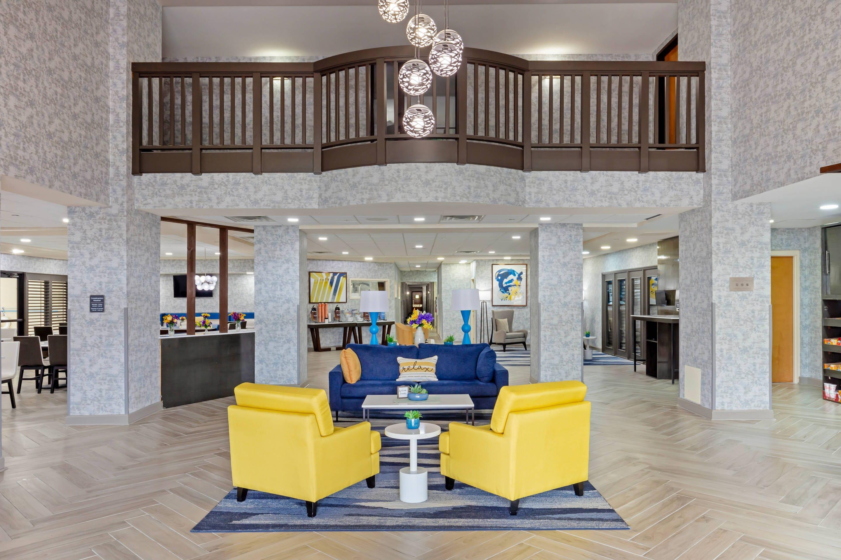 Spacious lobby | Comfort Inn & Suites