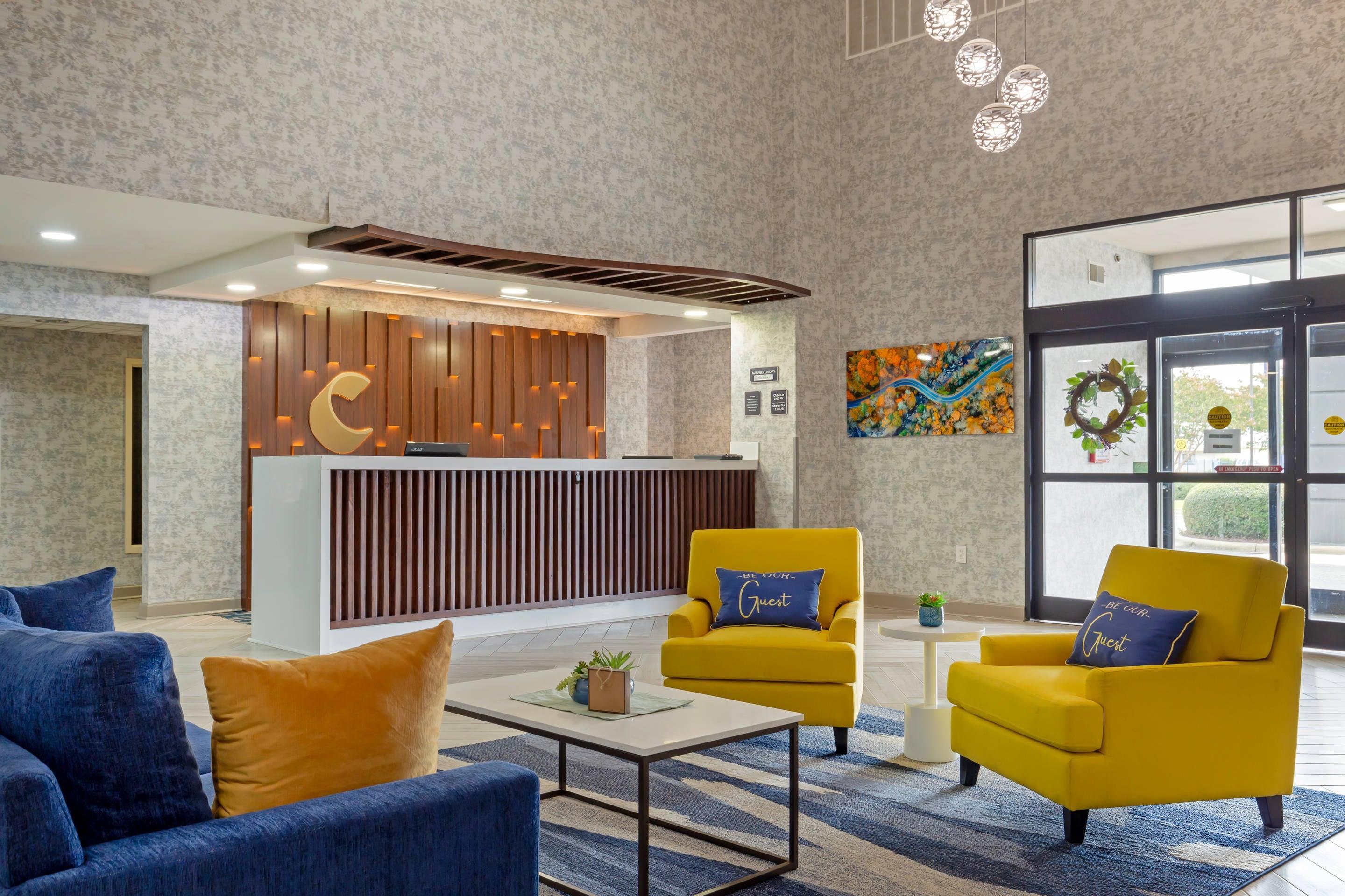 Lobby with sitting area | Comfort Inn & Suites
