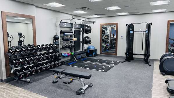Fitness/ Exercise Room - Hampton Inn & Suites Weatherford