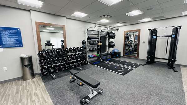 Fitness/ Exercise Room - Hampton Inn & Suites Weatherford