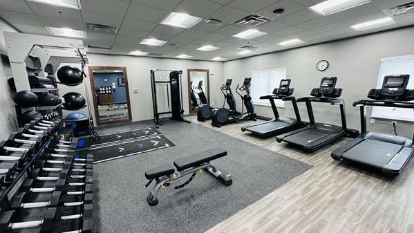 Fitness/ Exercise Room - Hampton Inn & Suites Weatherford