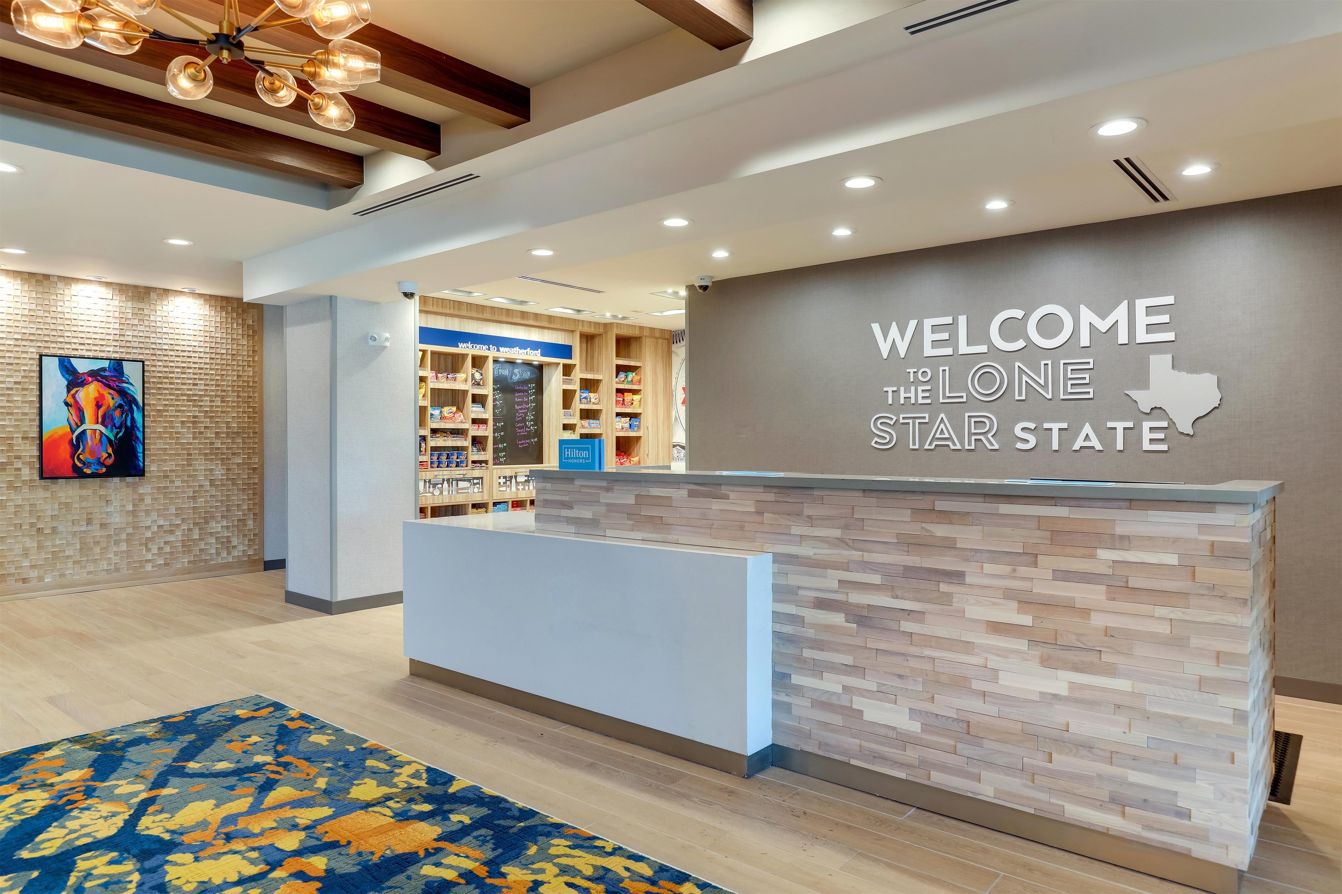 Reception | Hampton Inn & Suites Weatherford