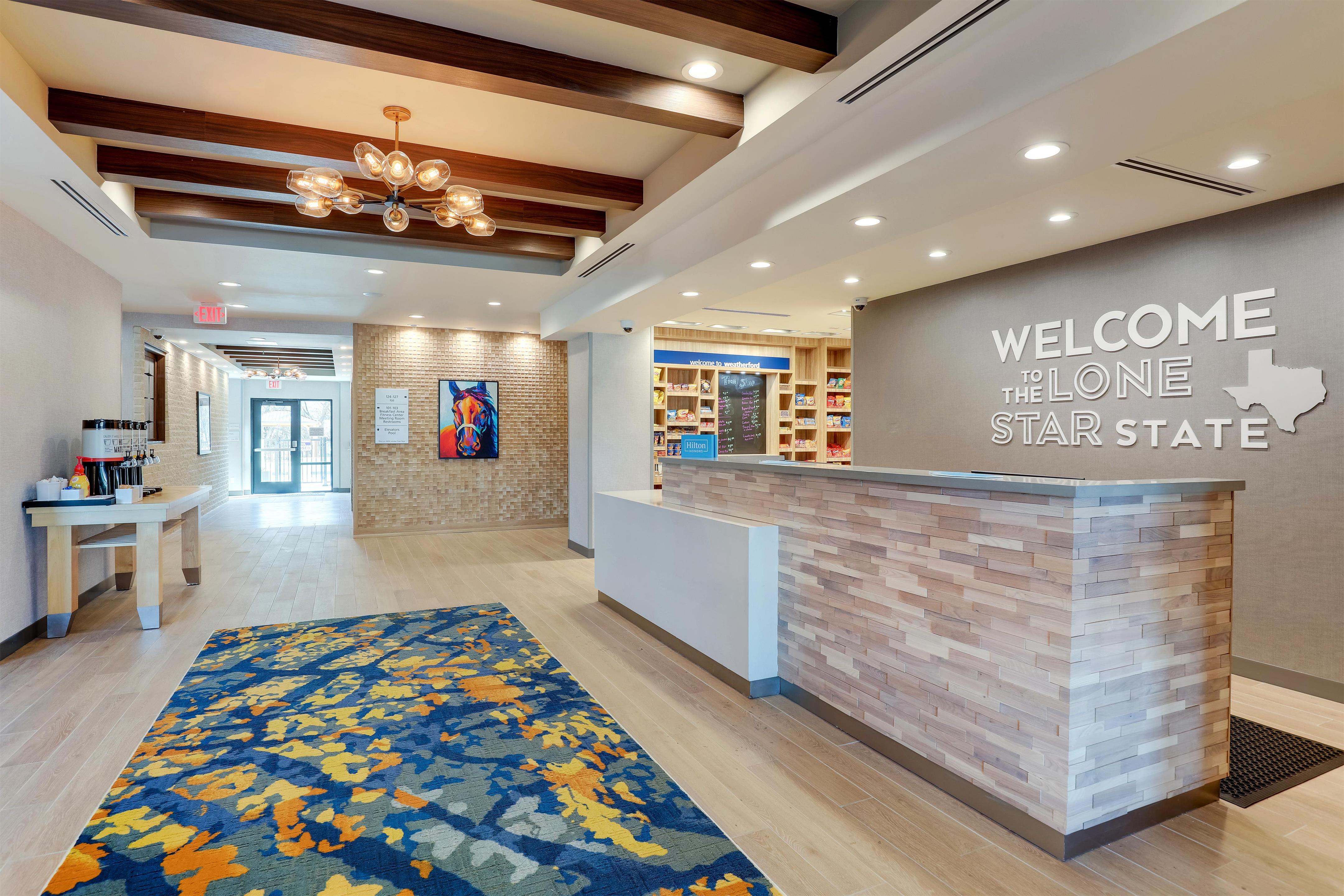 Reception | Hampton Inn & Suites Weatherford