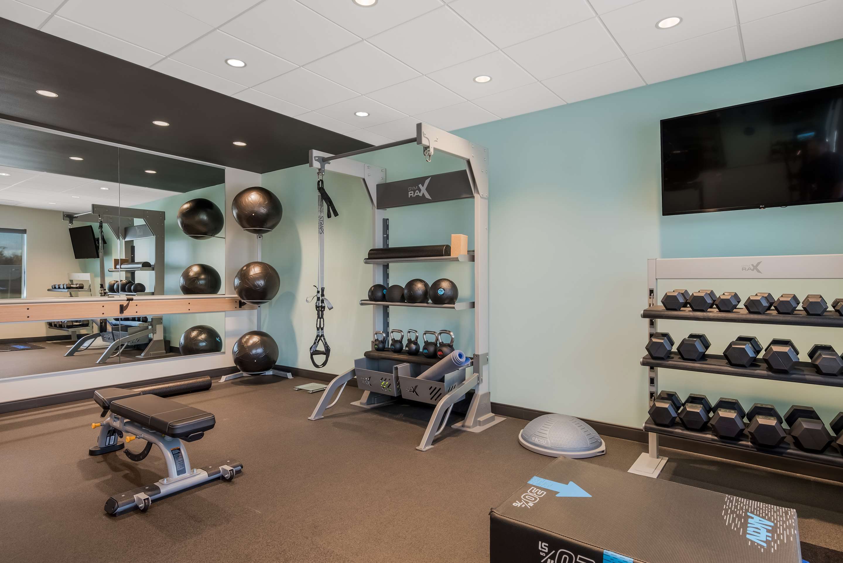 Health club fitness center gym