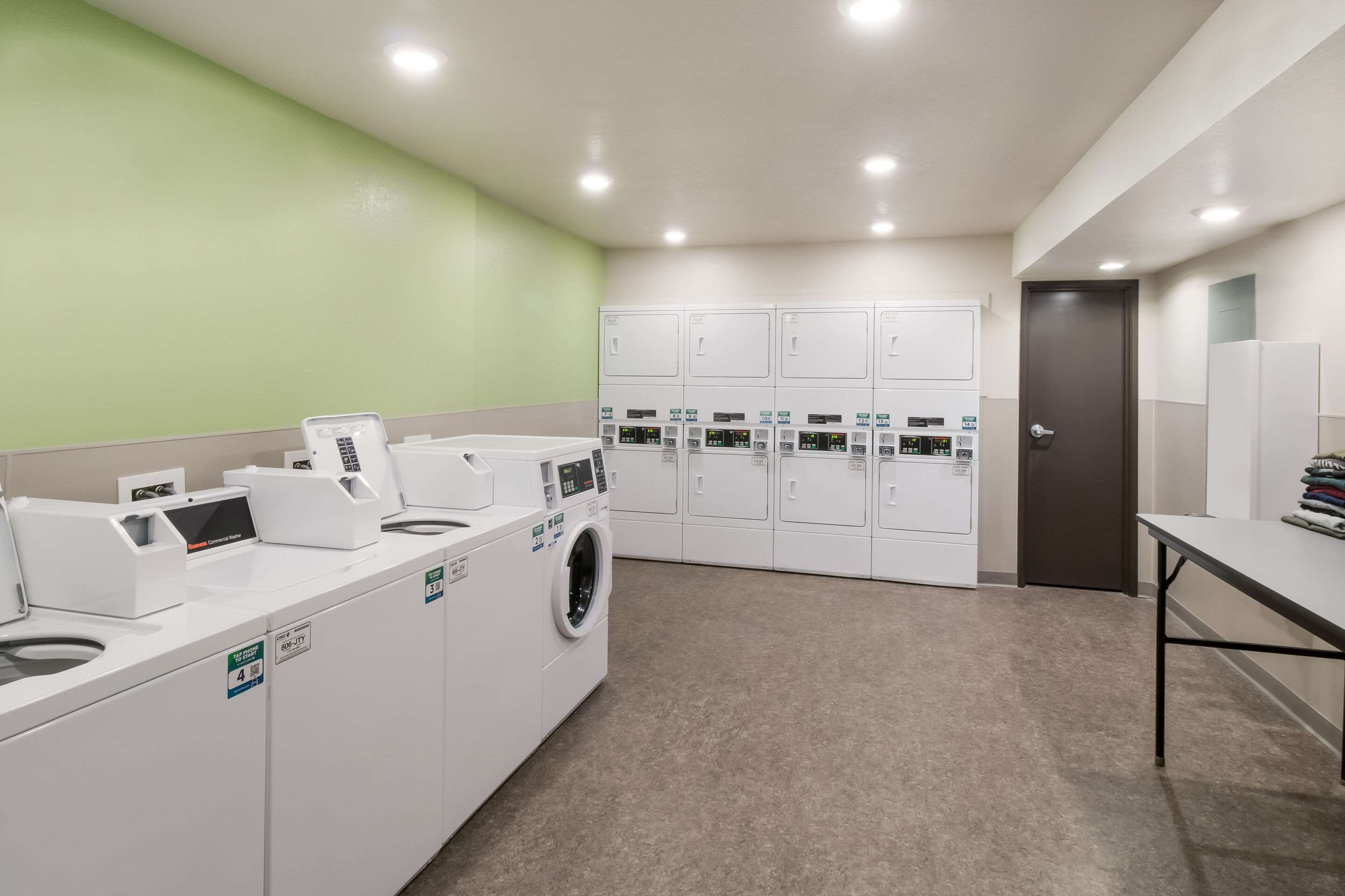 Guest laundry facilities