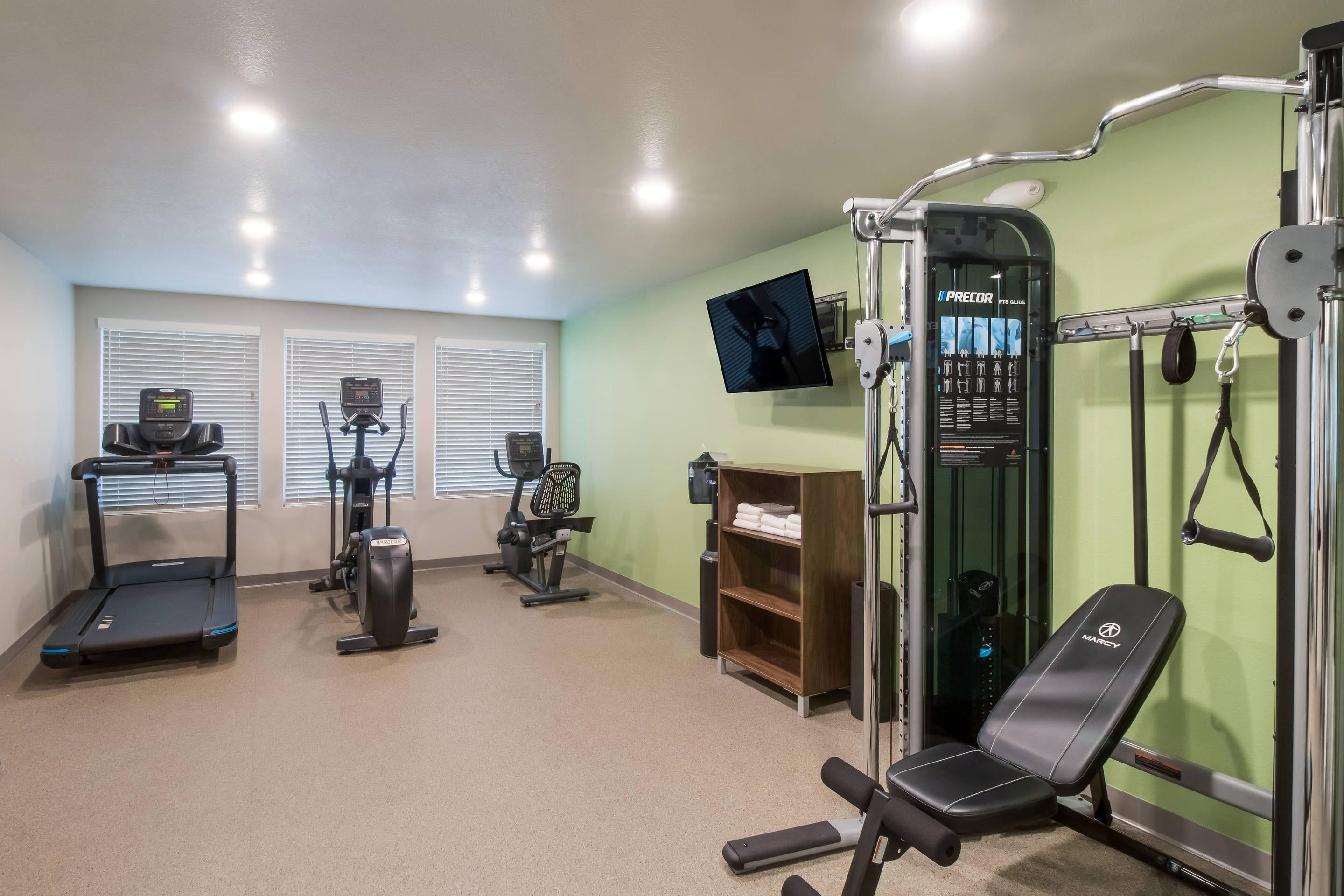 Fitness center | Woodspring Suites Mesa Chandler