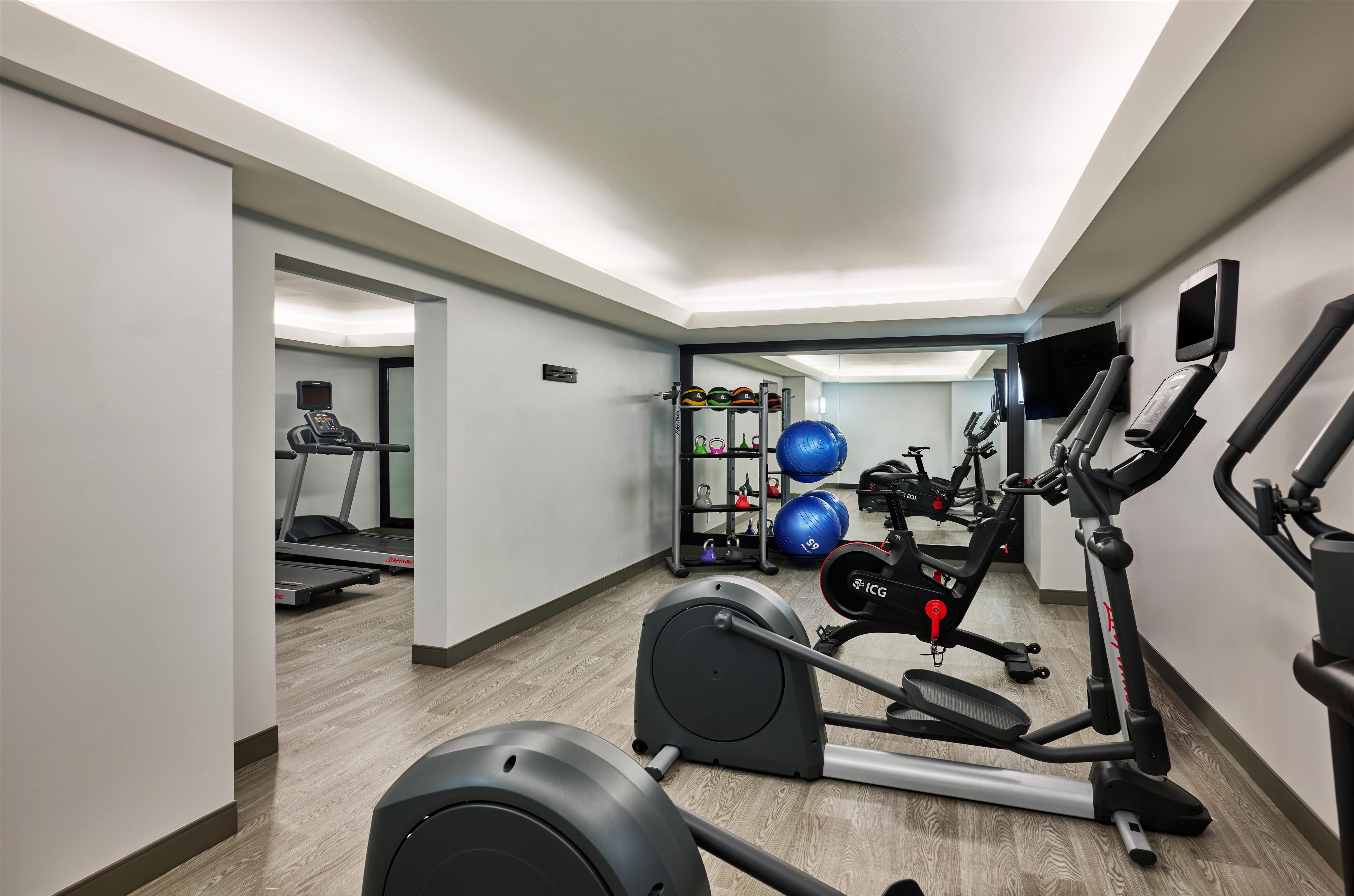 Health club fitness center gym