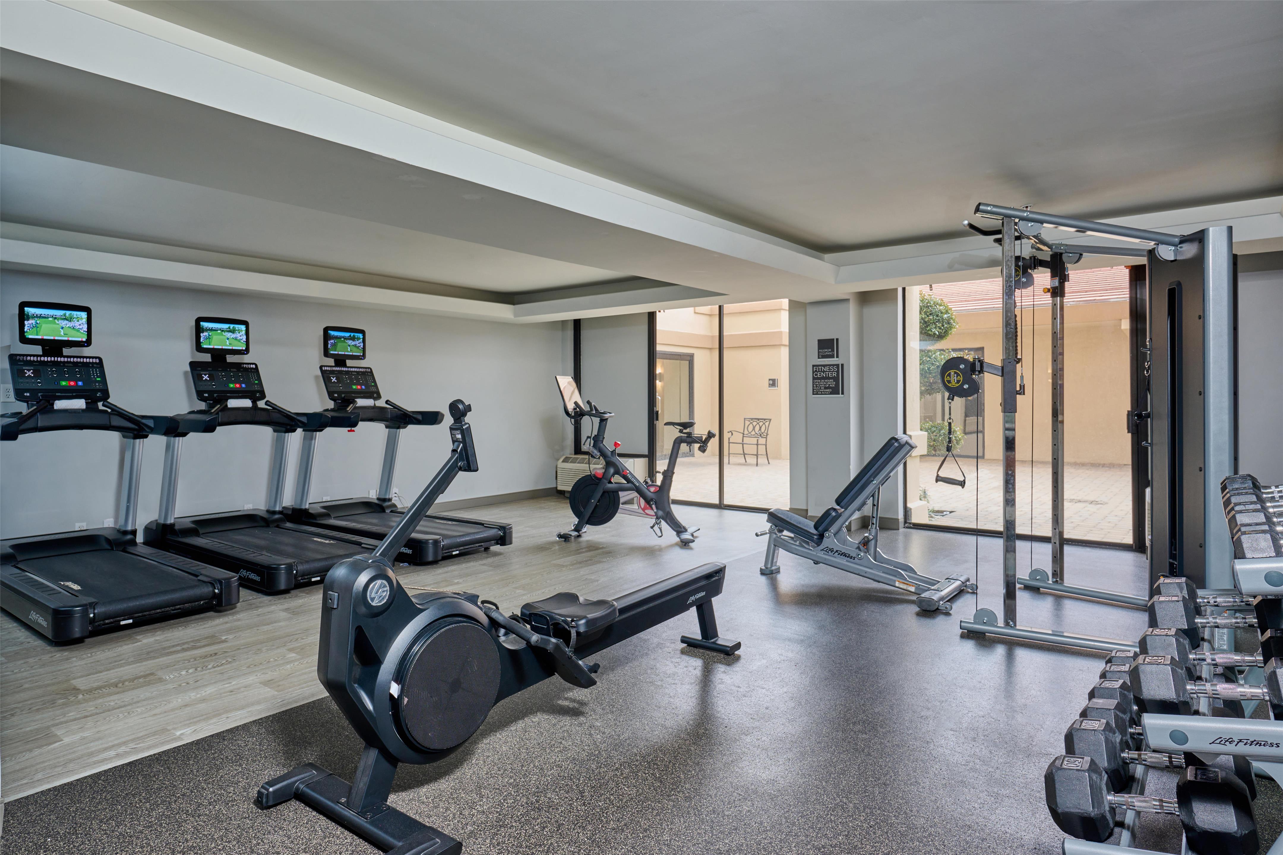 Health club fitness center gym
