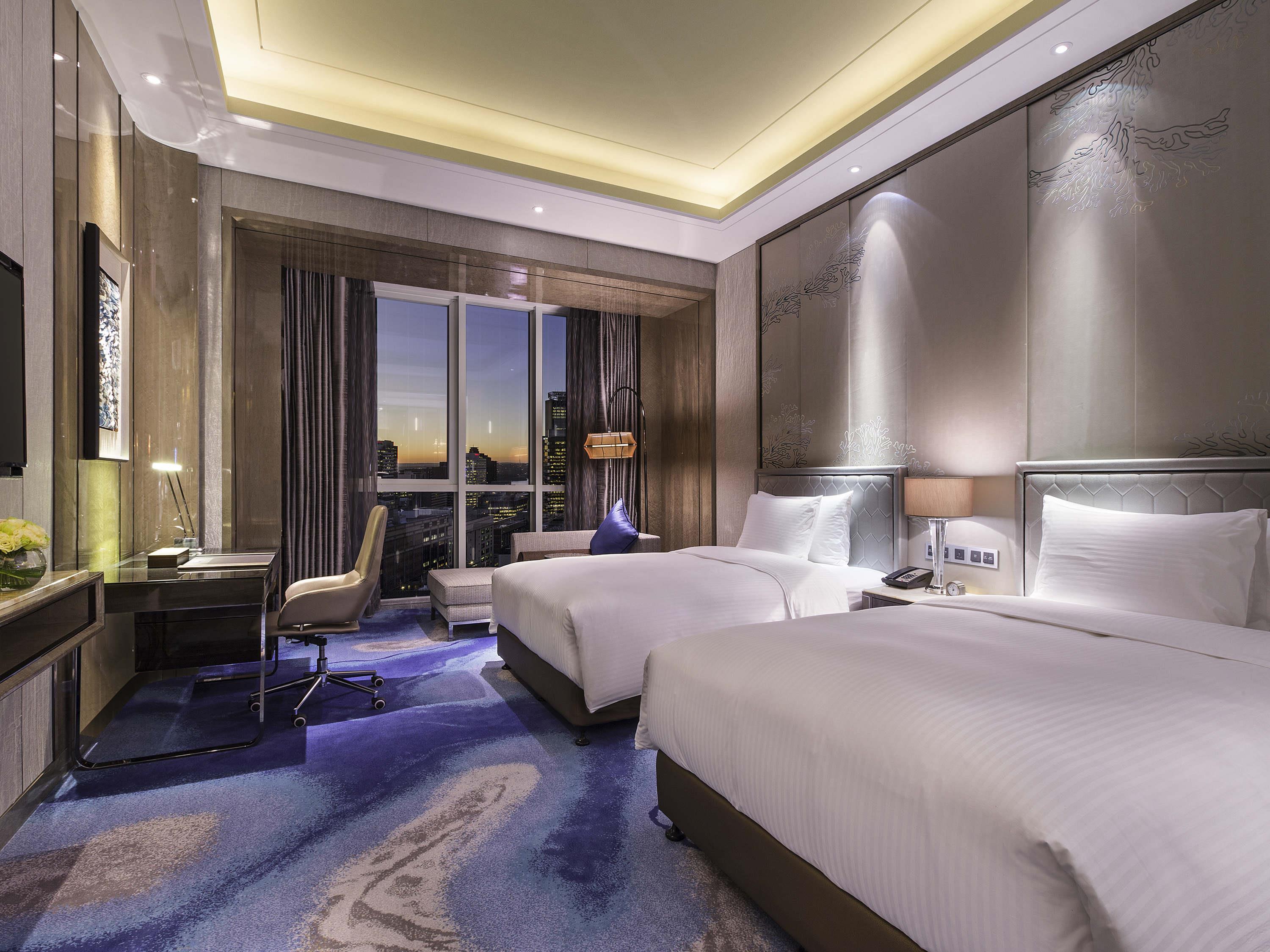 Pullman Yantai Center Room Type - SUPERIOR ROOM, Two Single Beds, City View Pullman Yantai Center Room Type - SUPERIOR ROOM, Two Single Beds, City View